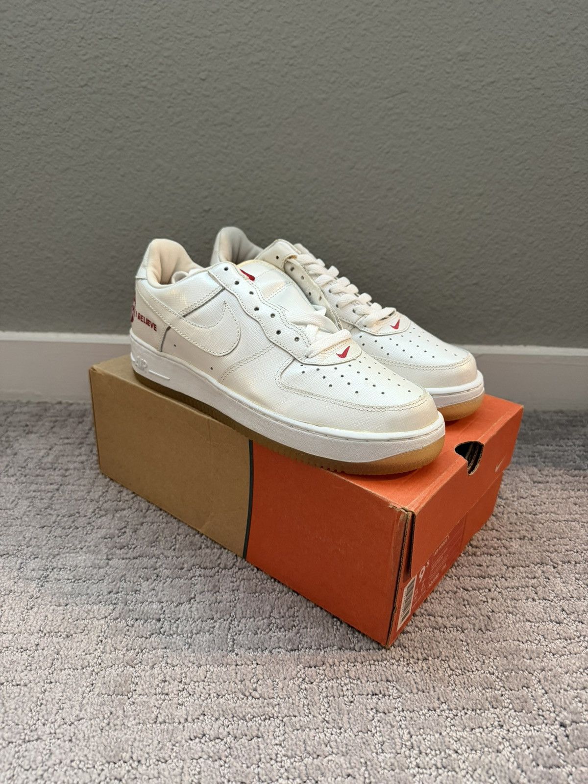 Nike 2002 Nike AF1 I Believe Size US 9.5 / EU 42-43 - 1 Thumbnail