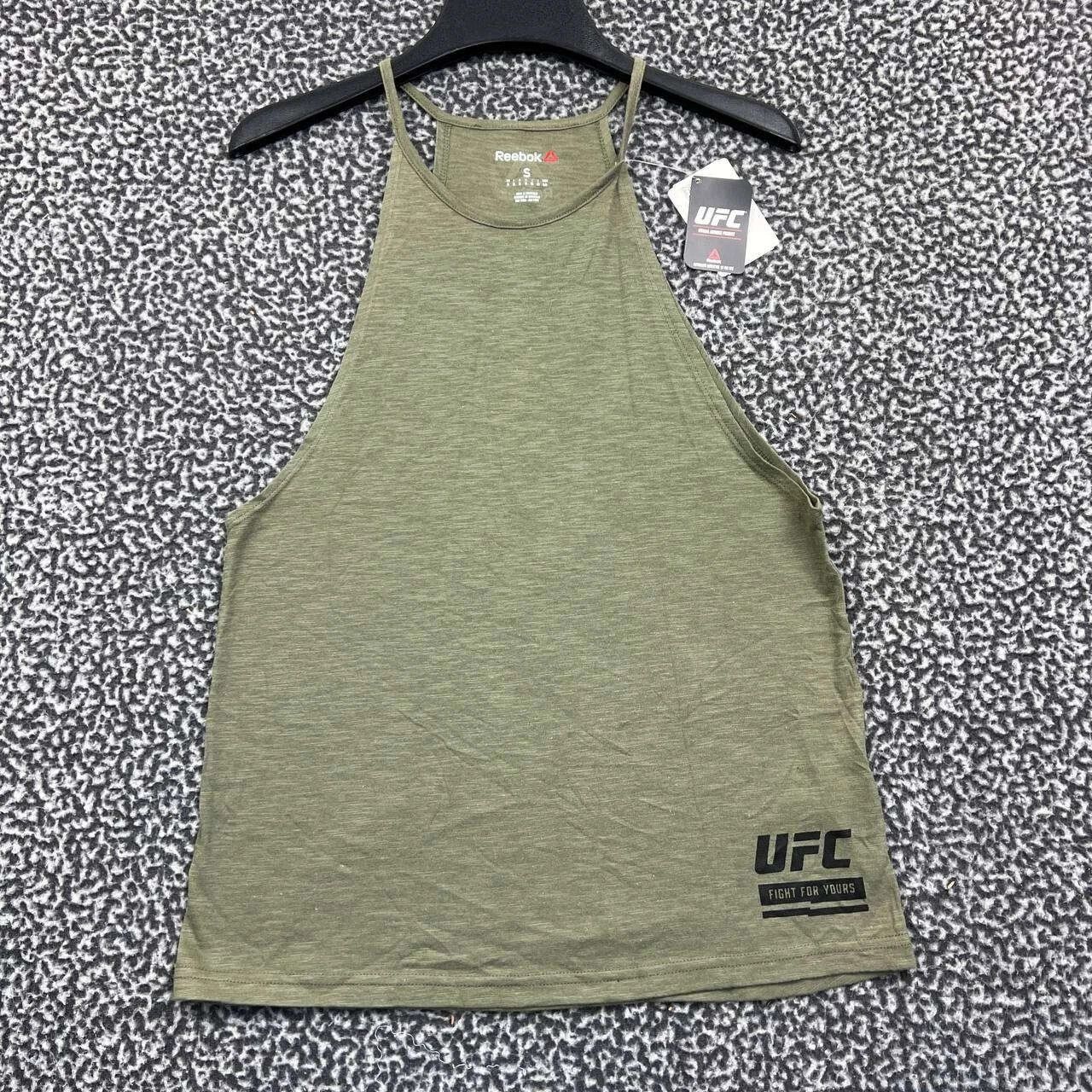 Reebok UFC Shirt Women Reebok Sleeveless Top Round Neck Cotton S Size S / US 4 / IT 40 - 1 Thumbnail