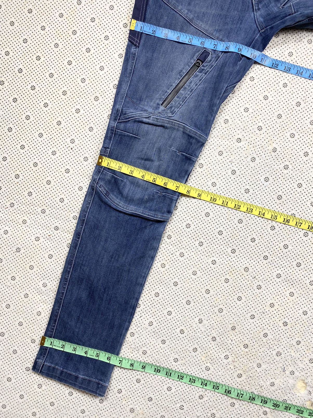 Japanese Brand Stylish Biker Pant By Tora Jeans Size US 30 / EU 46 - 5 Thumbnail