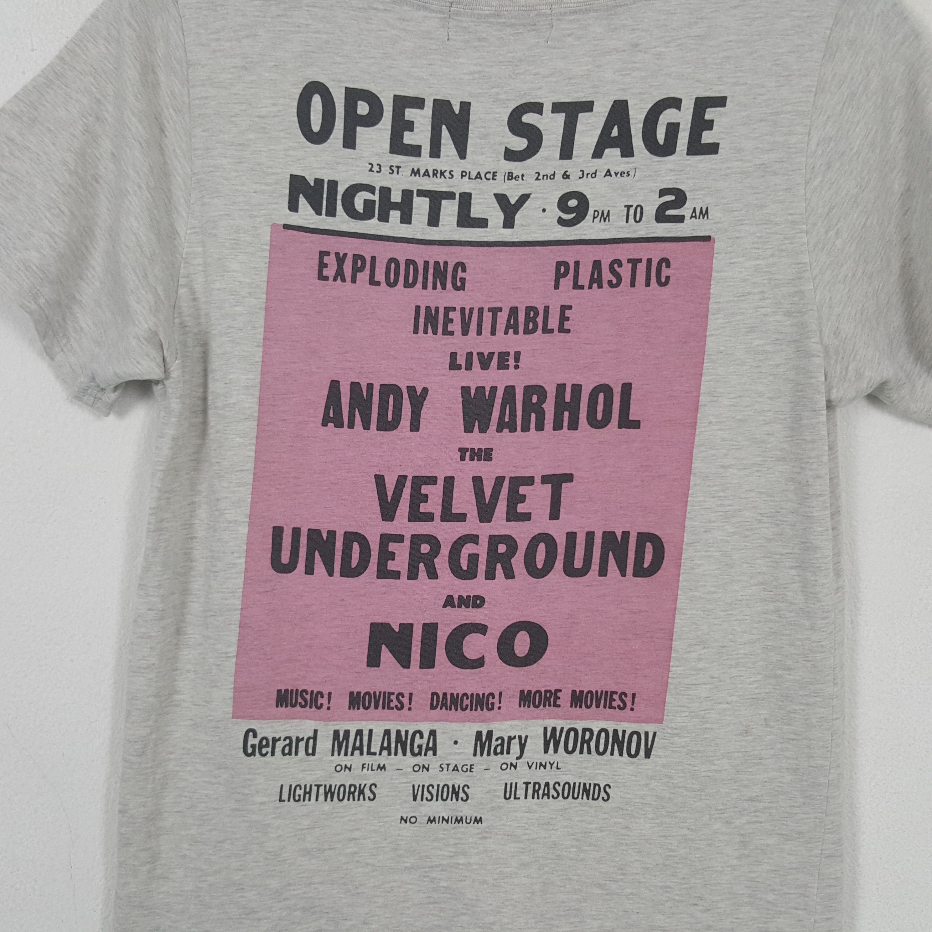 Andy Warhol × Hysteric Glamour Vintage Andy Warhol by Hysteric Glamour Tshirt Size S / US 4 / IT 40 - 4 Thumbnail