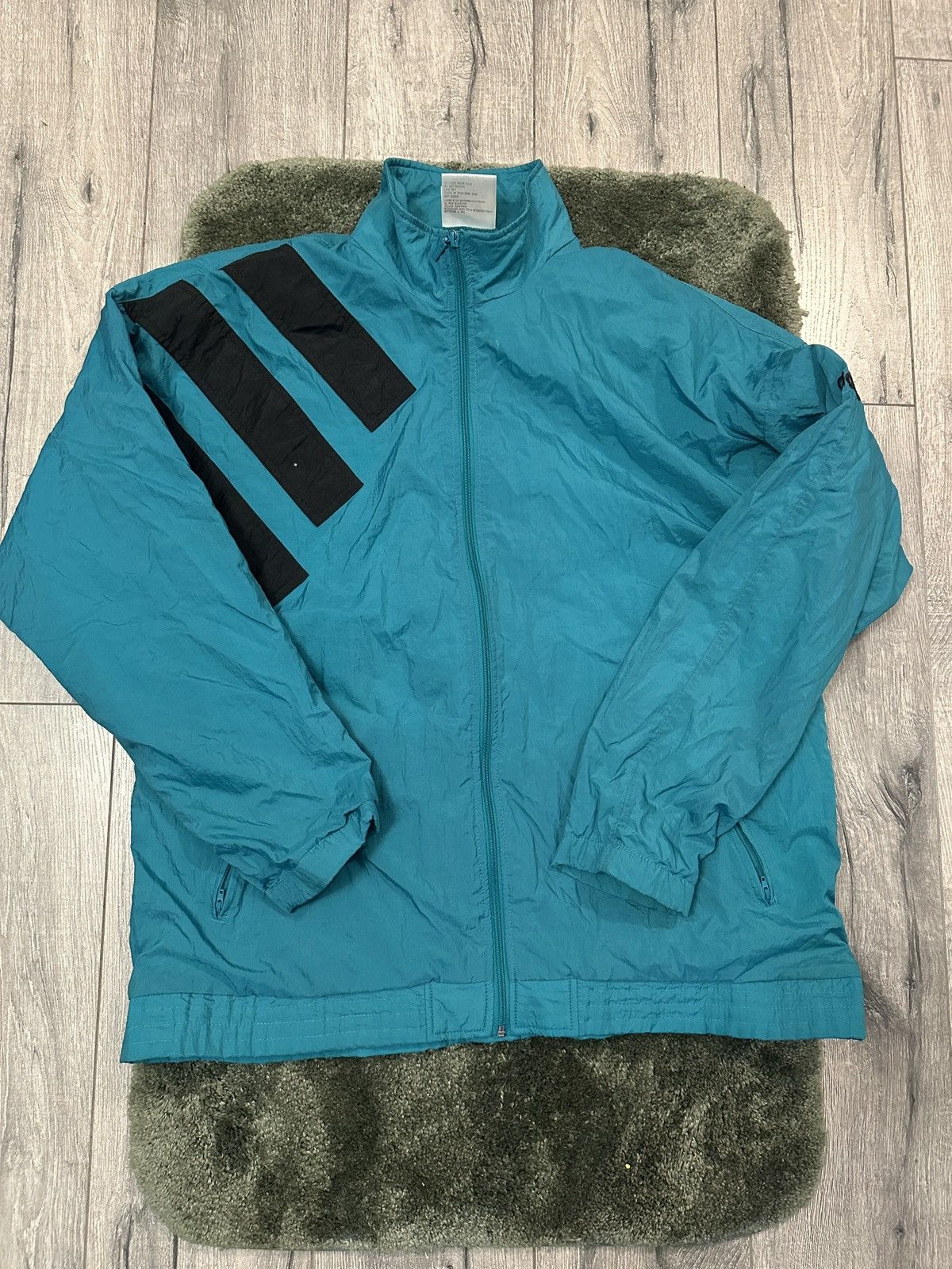 Adidas × Vintage Vintage Adidas Windbreaker Size US XL / EU 56 / 4 - 1 Thumbnail