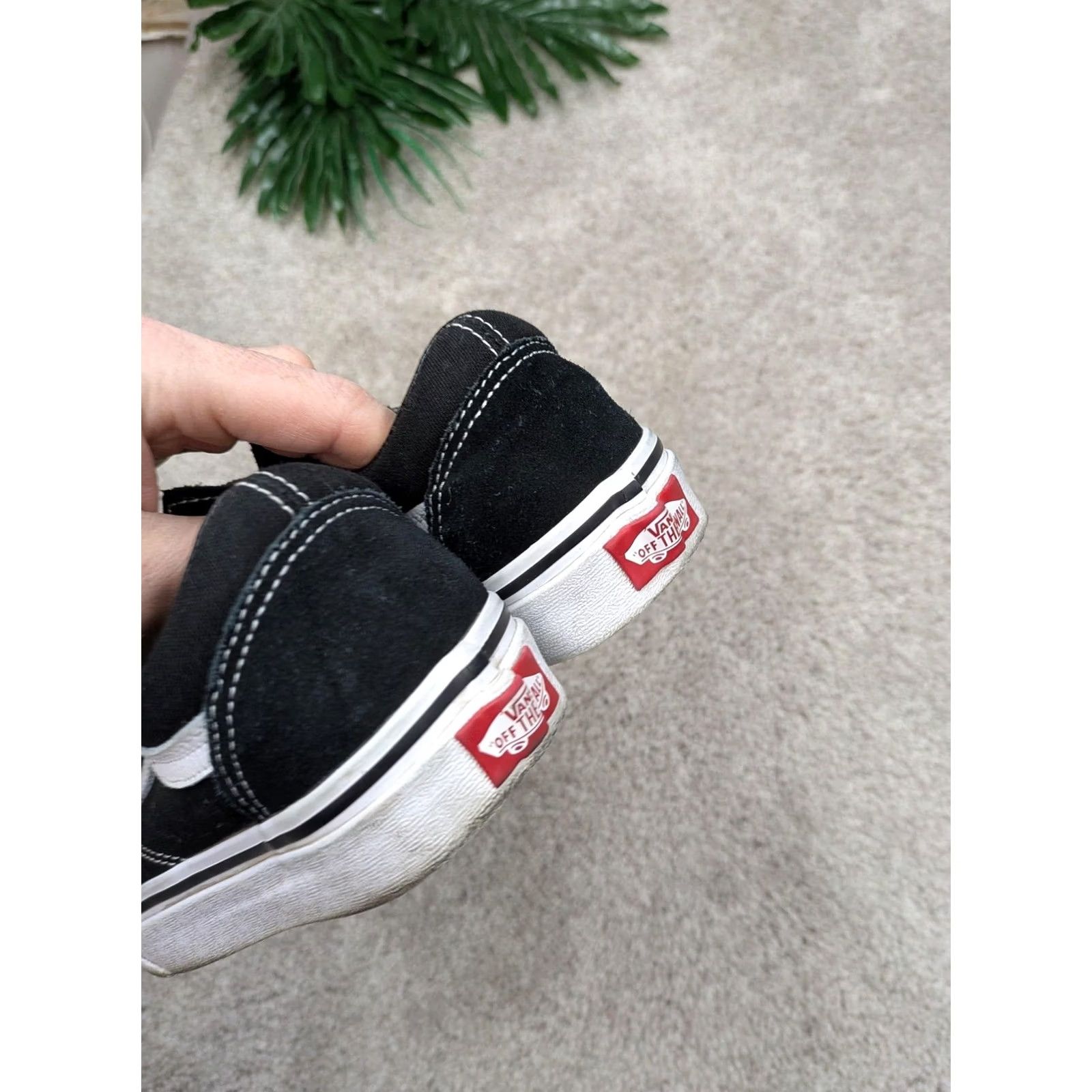 Vans VANS Old Skool Shoes Womens Size 6 Black White Low Top Skate Sneakers Size M / US 6-8 / IT 42-44 - 6 Thumbnail