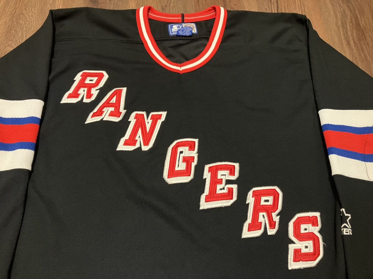 Starter New York Rangers Fashion Starter NHL Hockey Jersey Size M Size US M / EU 48-50 / 2 - 2 Thumbnail