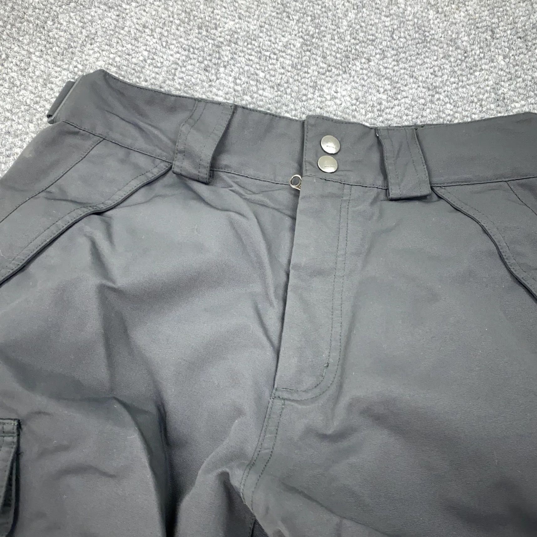 Marmot Marmot Snow Pants Mens 30x29 Gray Insulated Ski Cargo Adjustable Gaiter Waist Size US 29 - 3 Thumbnail