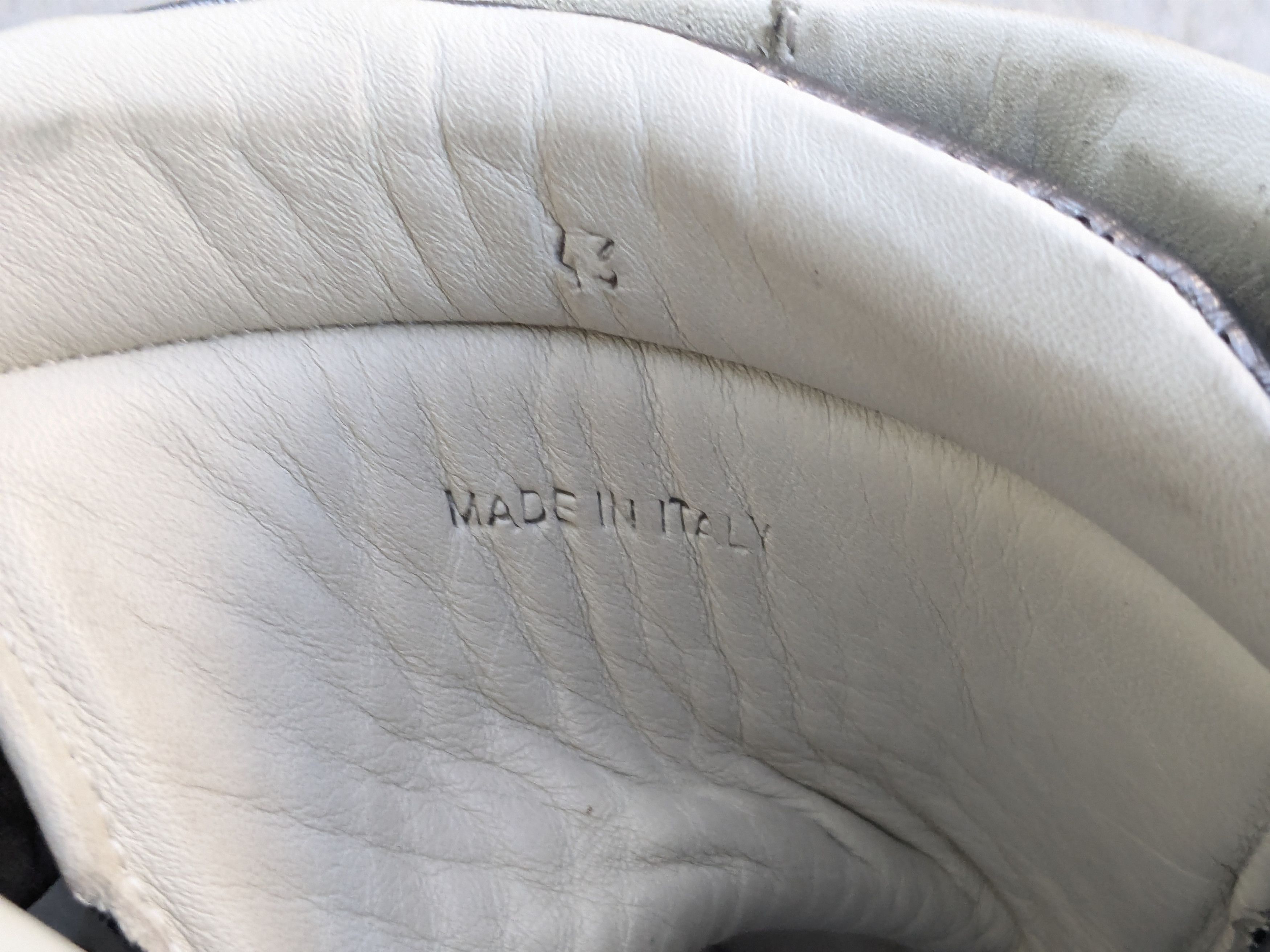 Maison Margiela Maison Margiela Future Silver 10 43 High Tops Leather Size US 10 / EU 43 - 9 Thumbnail