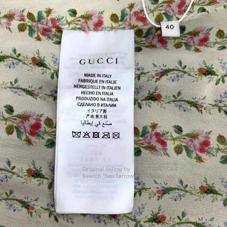 Gucci Gucci Black sheep leather striped bow zipper long-sleeved Size S / US 4 / IT 40 - 6 Thumbnail