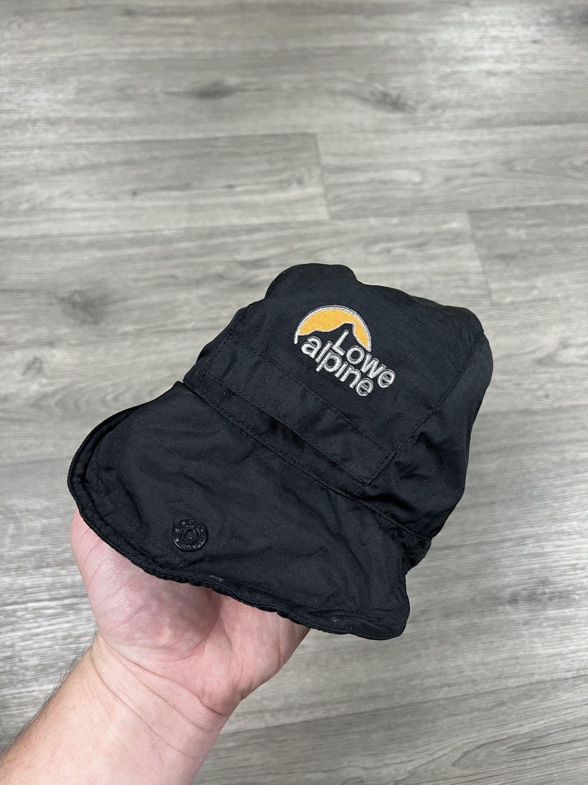 Other Lowe Alpine Waterproof Hat Black Nylon Fleece Lined XL Size ONE SIZE - 7 Thumbnail
