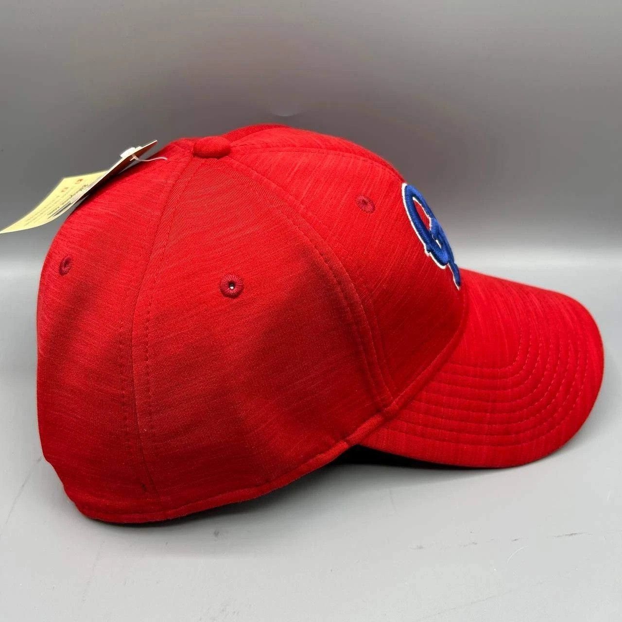 The Game OM New England Patriots Hat Men Red L-XL Stretch Fitted Size ONE SIZE - 6 Thumbnail