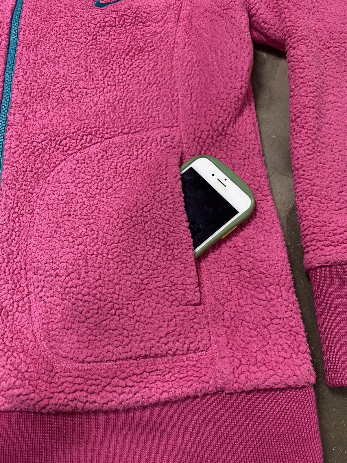 Nike × Vintage A10 Rare - Vintage Nike Zipper Fleece Jacket Size M / US 6-8 / IT 42-44 - 8 Thumbnail
