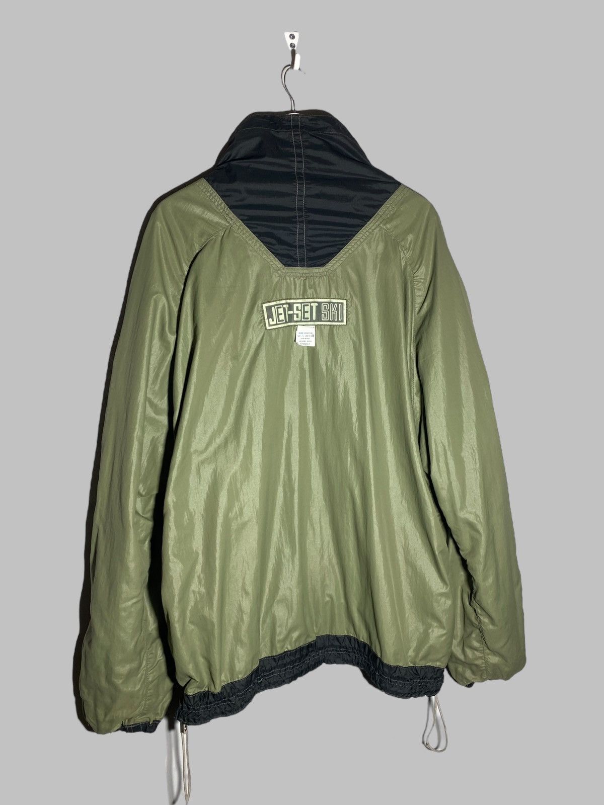 JET SET Vintage 90s Jet Set Ski Jacket Nylon Rare Black Size 3 Size US L / EU 52-54 / 3 - 21 Thumbnail