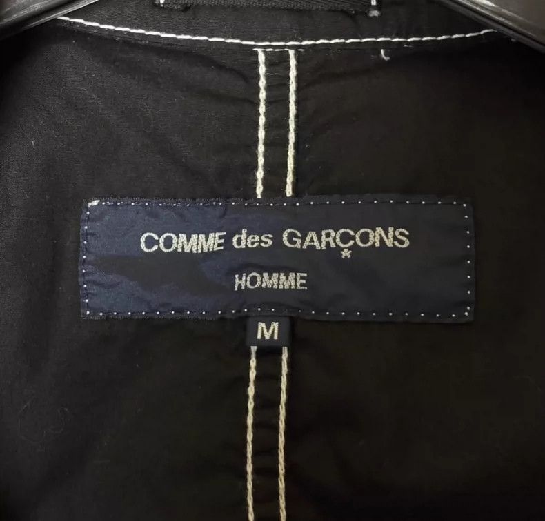Comme des Garcons Comme des Garcons Open-thread zipper design feels black co Size US M / EU 48-50 / 2 - 6 Thumbnail