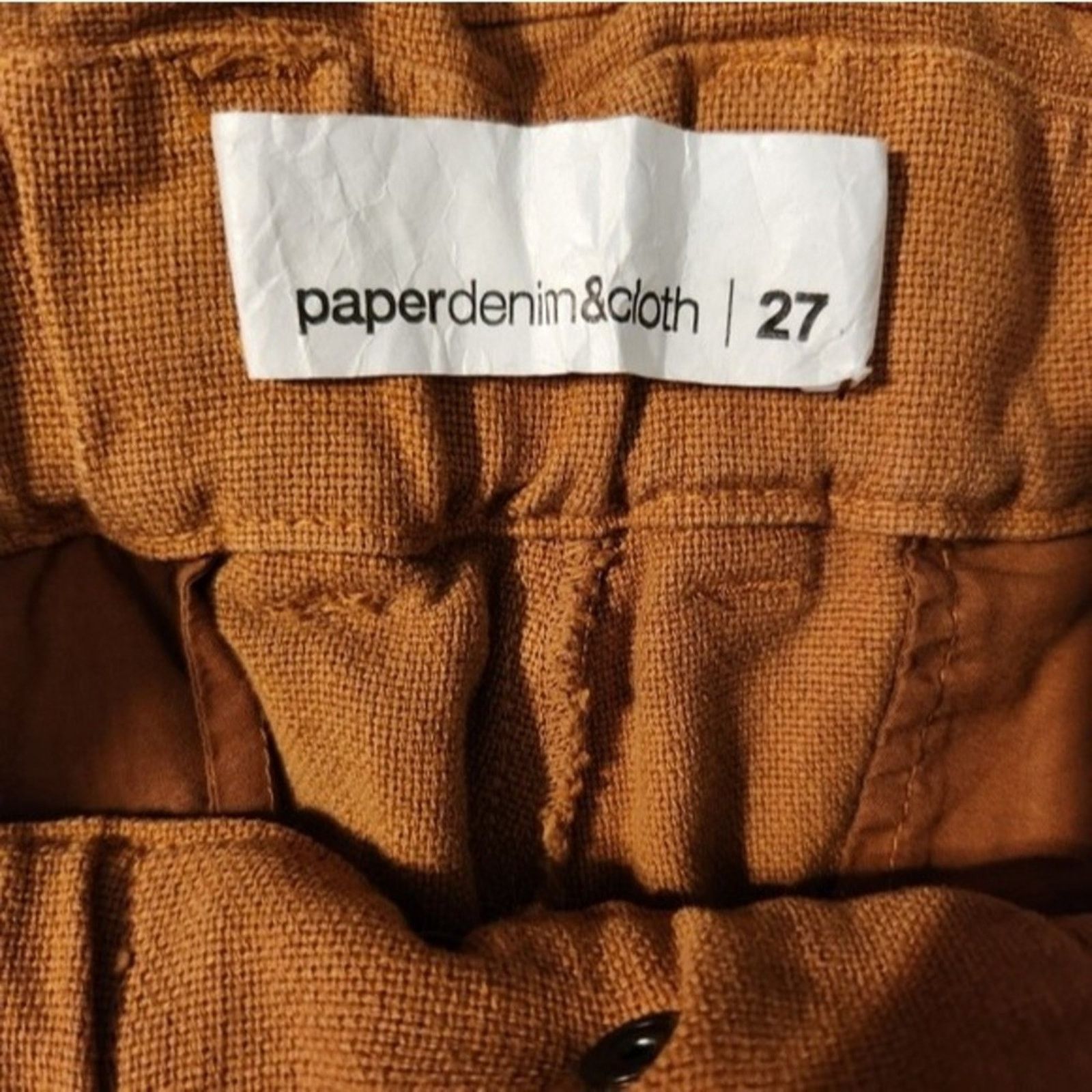 Paper Denim & Cloth Paper Denim & Cloth Crop Pleated Trouser Pant 27 Size 27" / US 4 / IT 40 - 4 Thumbnail