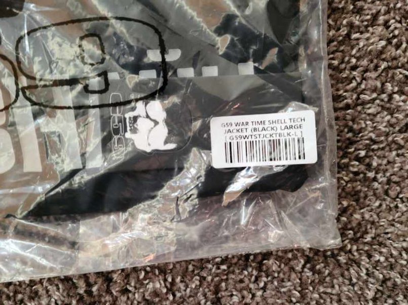 G59 Records G59 War Time Shell Tech Jacket - Black - Large - New/Sealed Size US L / EU 52-54 / 3 - 2 Thumbnail