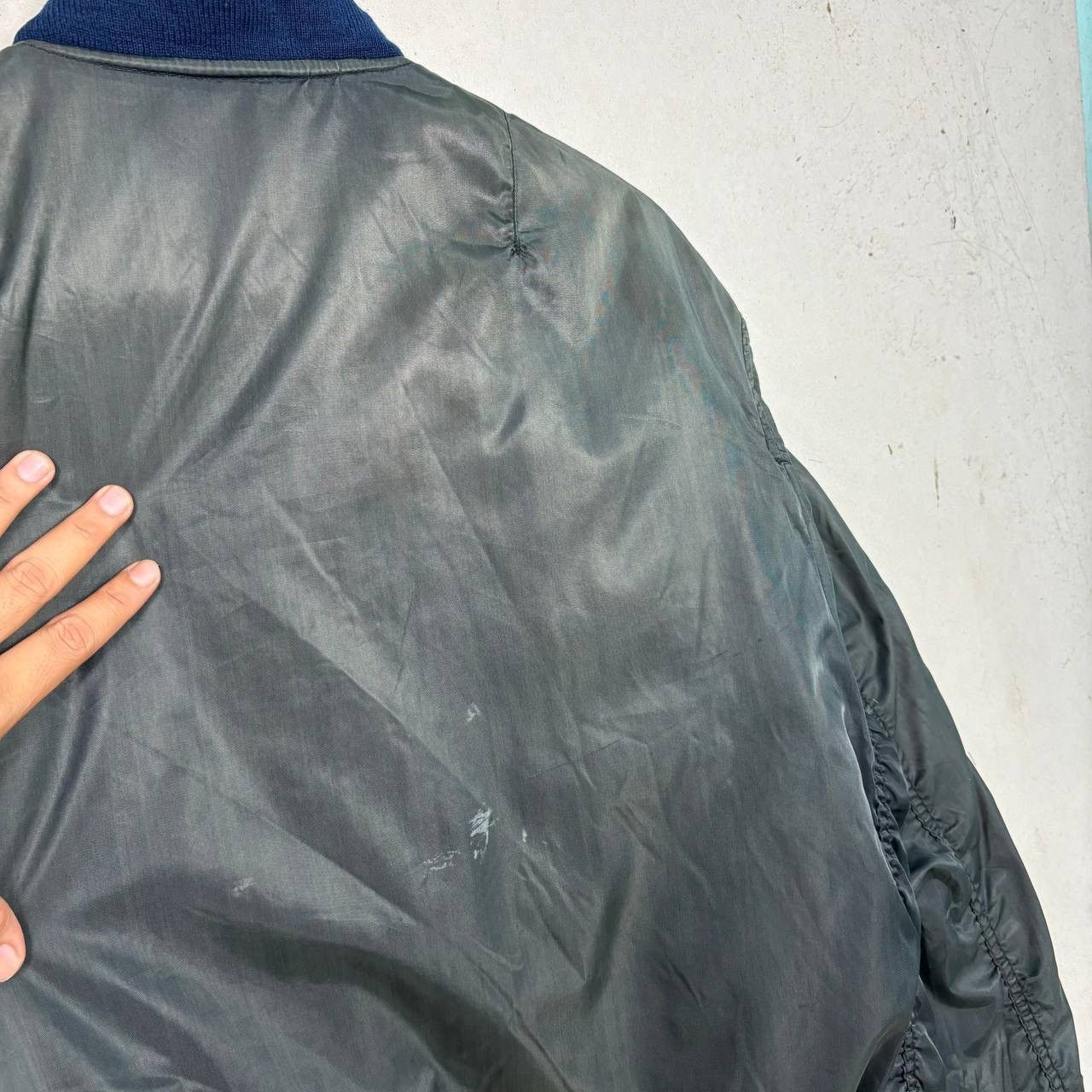 Japanese Brand VTG Pali Pali MA-1 Flight Bomber Jacket Size US M / EU 48-50 / 2 - 10 Thumbnail