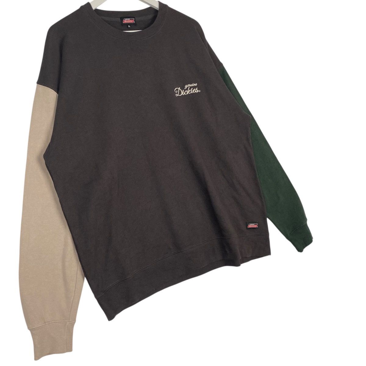 Other Vintage Dickies Japan Plain Sweatshirt Crewneck Brwon SizeXL Size US XL / EU 56 / 4 - 3 Thumbnail