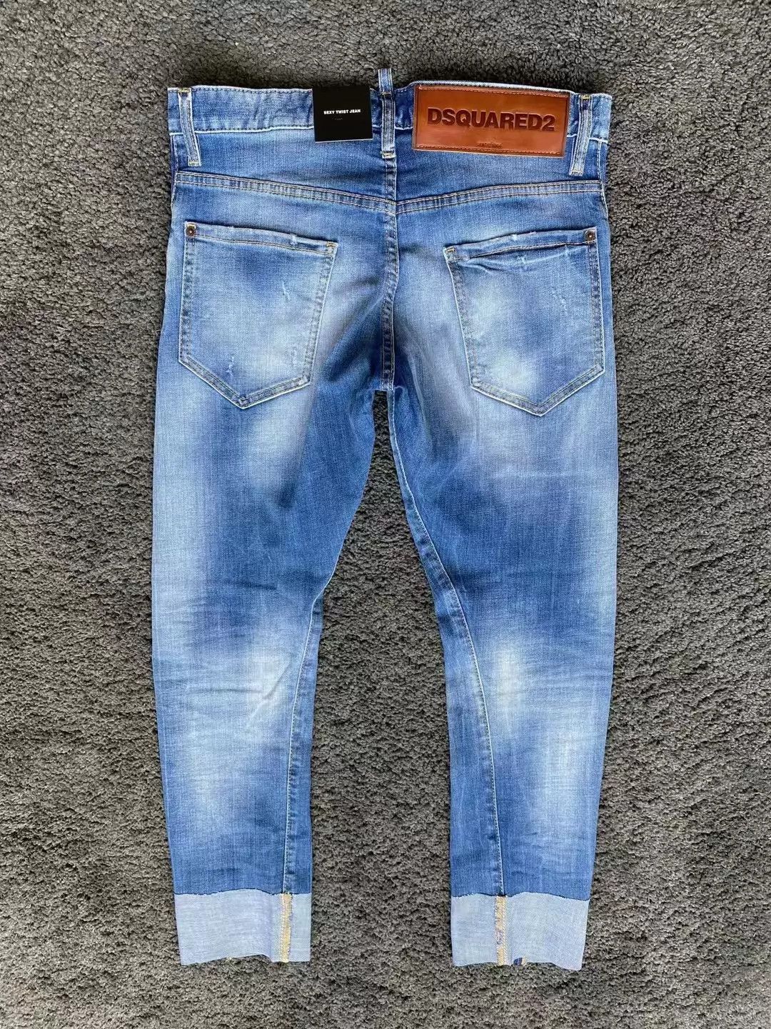 Dsquared2 Dsquared2 SEXY TWIST 90s Slim Mid-Low Light Stretch 50 Size US 34 / EU 50 - 2 Thumbnail