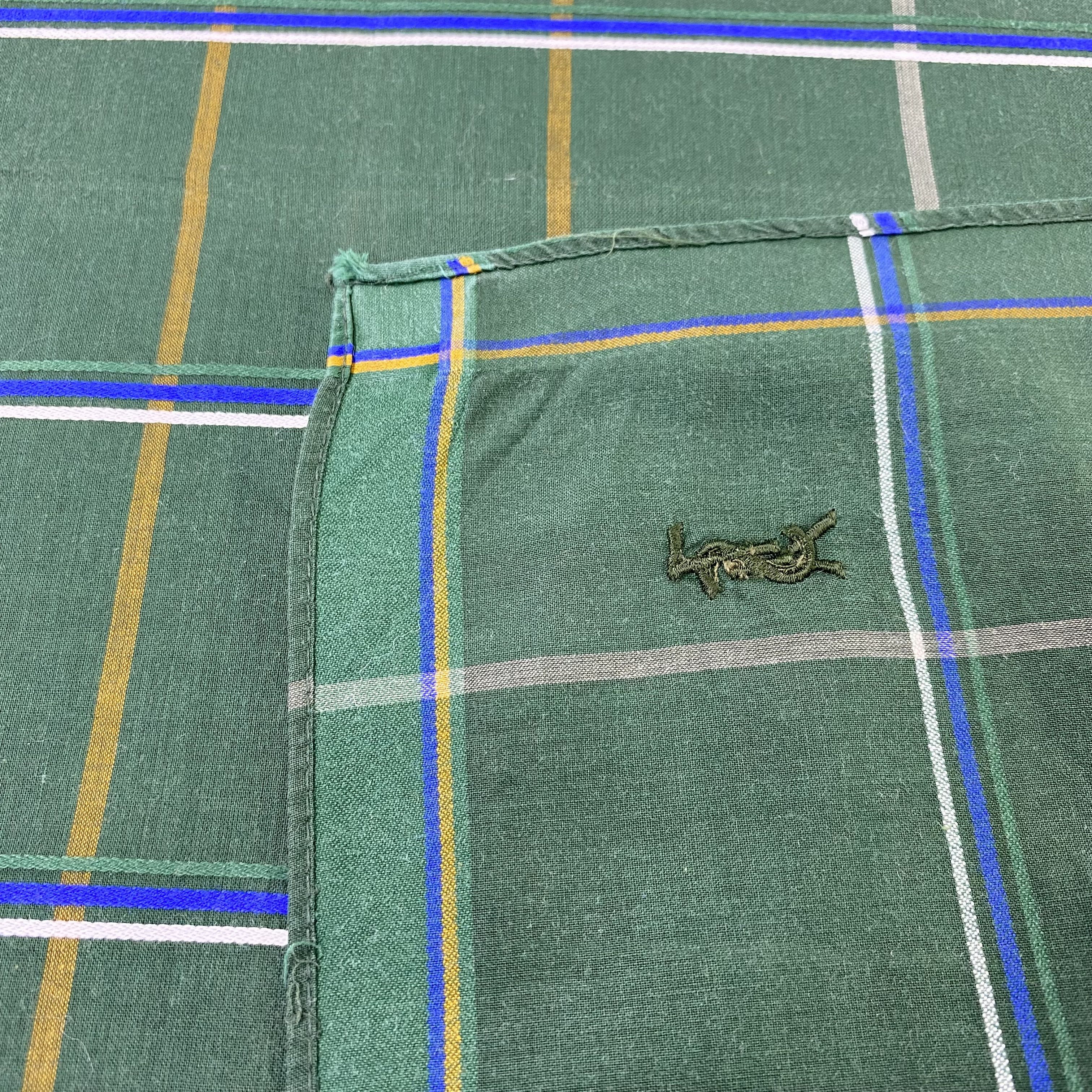Yves Saint Laurent YSL Handkerchief Neckerchief Bandana-B1748 Size ONE SIZE - 6 Thumbnail