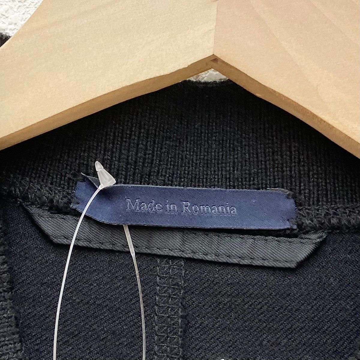 Lanvin Lanvin Navy and Black Colorblock Wool Bomber Jacket Size US S / EU 44-46 / 1 - 3 Thumbnail