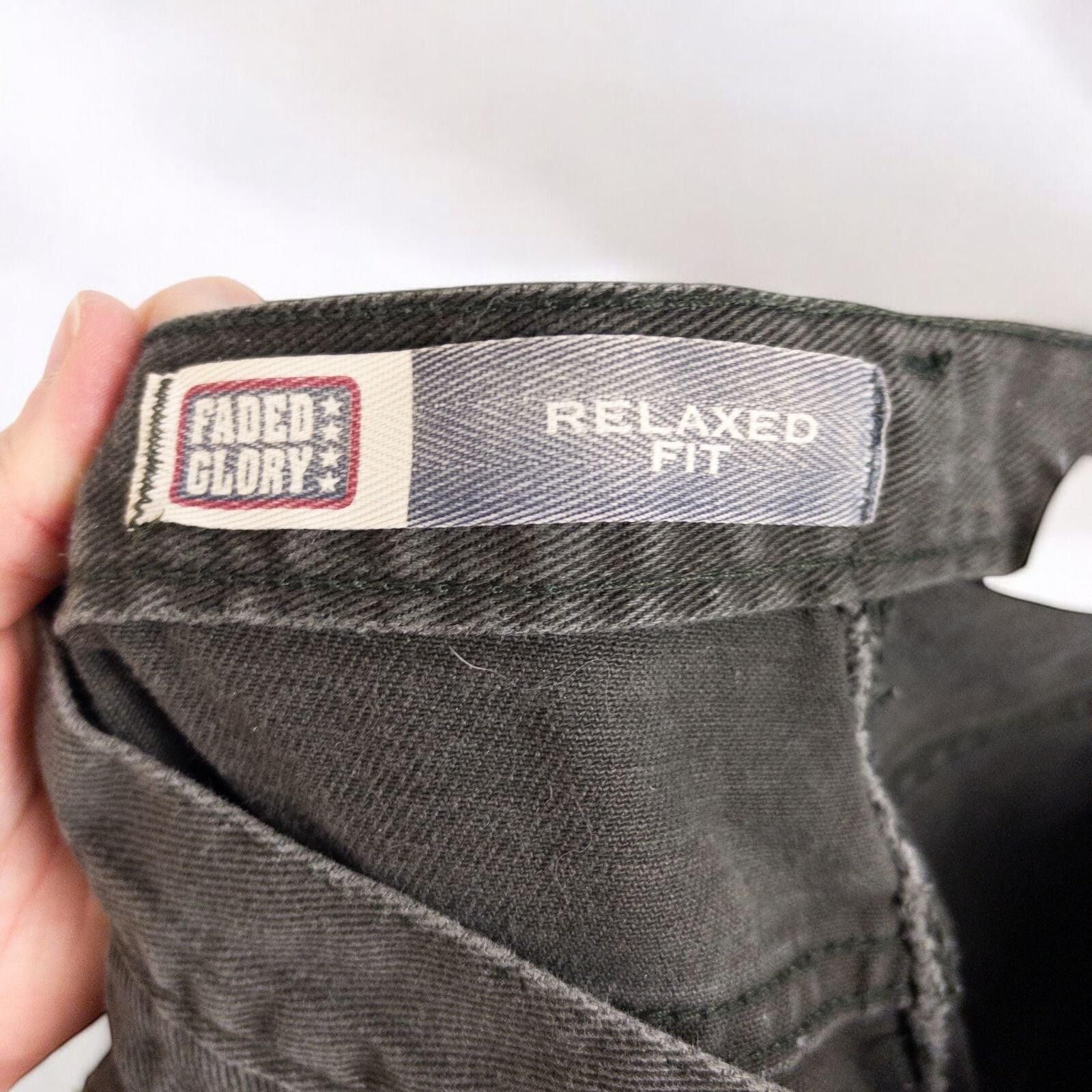 Faded Glory Faded Glory Vintage Black Solid Shorts Womens 12 Large Size 34" / US 12 / IT 48 - 9 Thumbnail