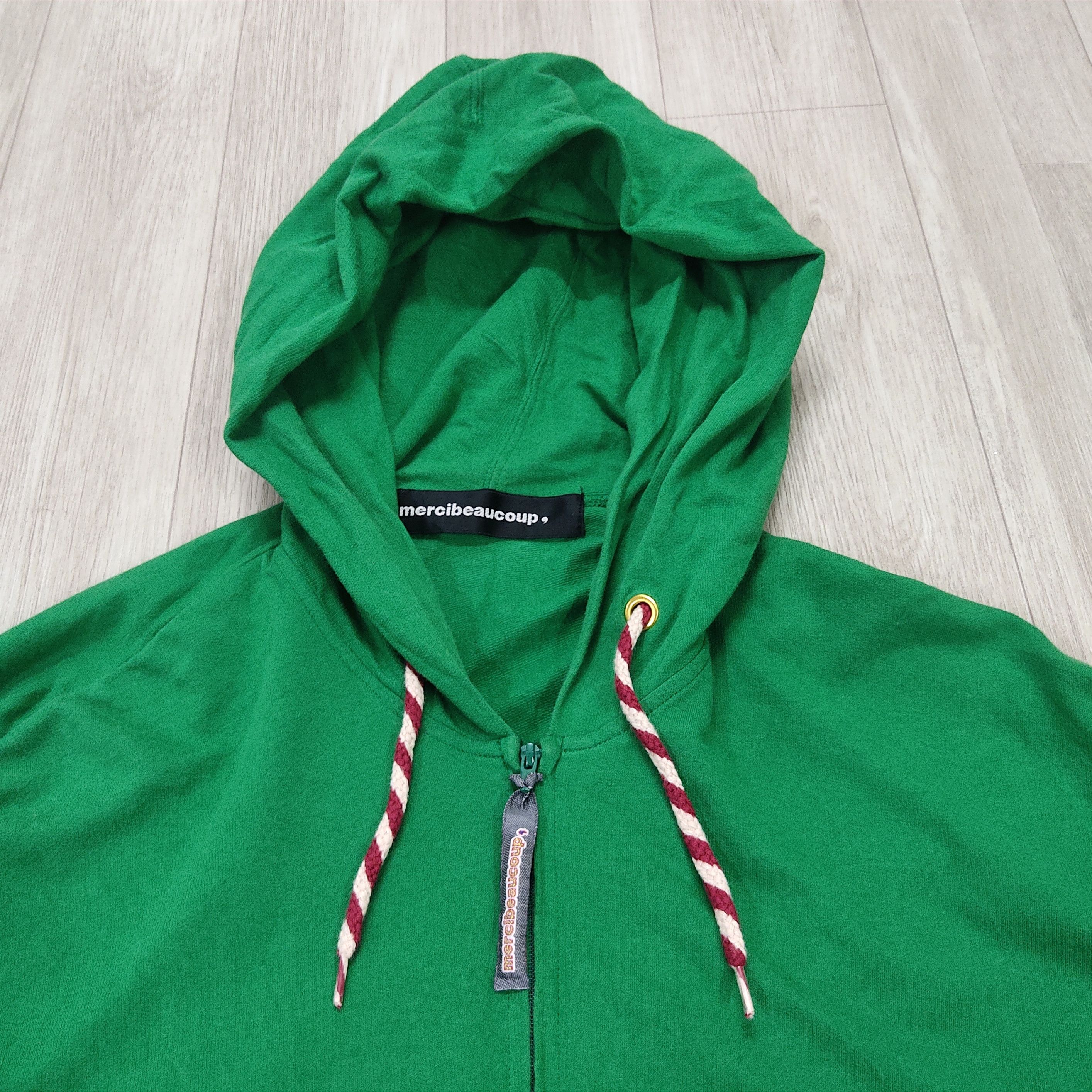 Issey Miyake MERCIBEAUCOUP Gecko Cropped Baggy Hooded Zipper Sweatshirt Size M / US 6-8 / IT 42-44 - 5 Thumbnail