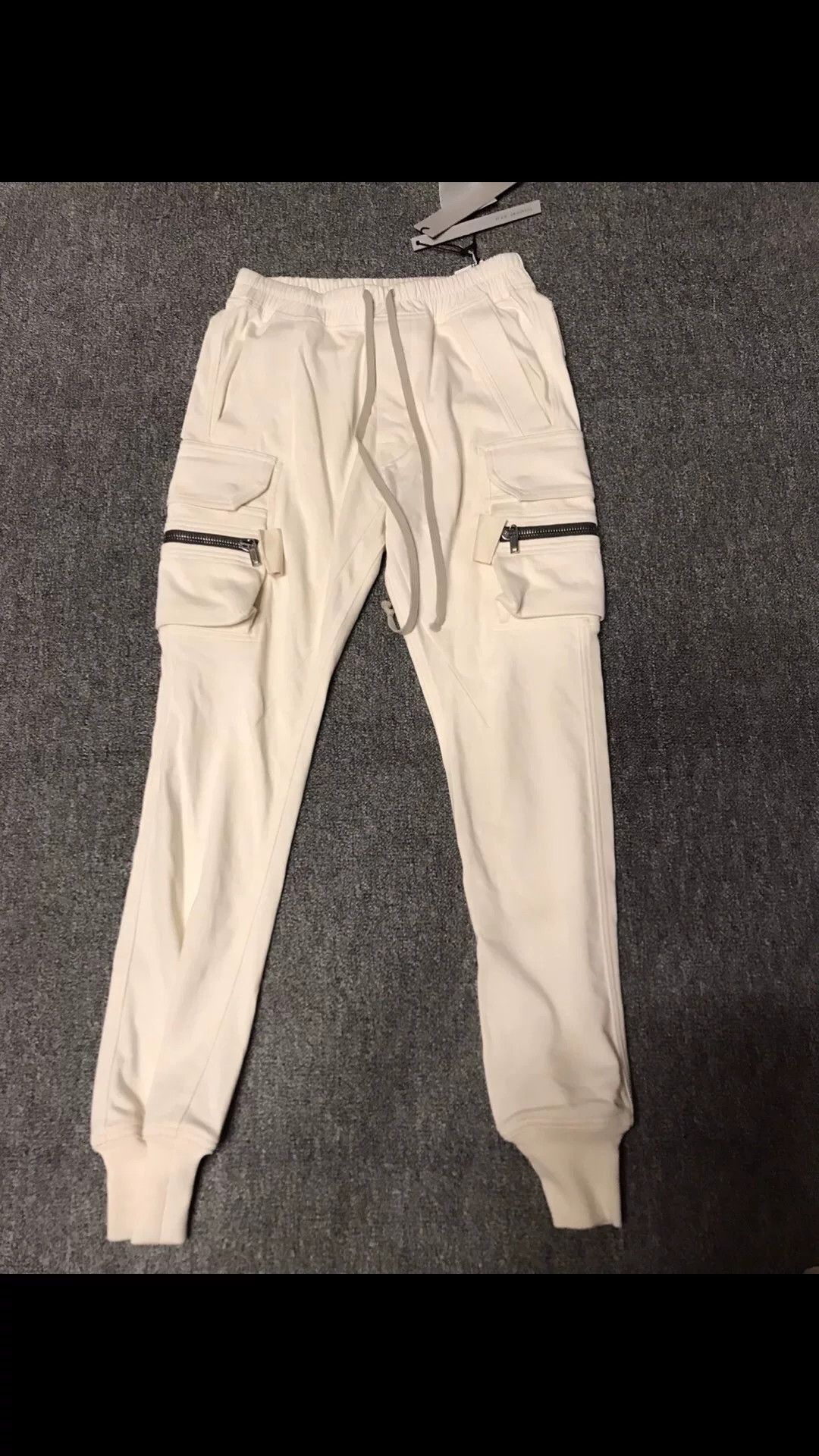 Rick Owens Rick Owens White Cargo Casual Pants Size US 30 / EU 46 - 1 Thumbnail