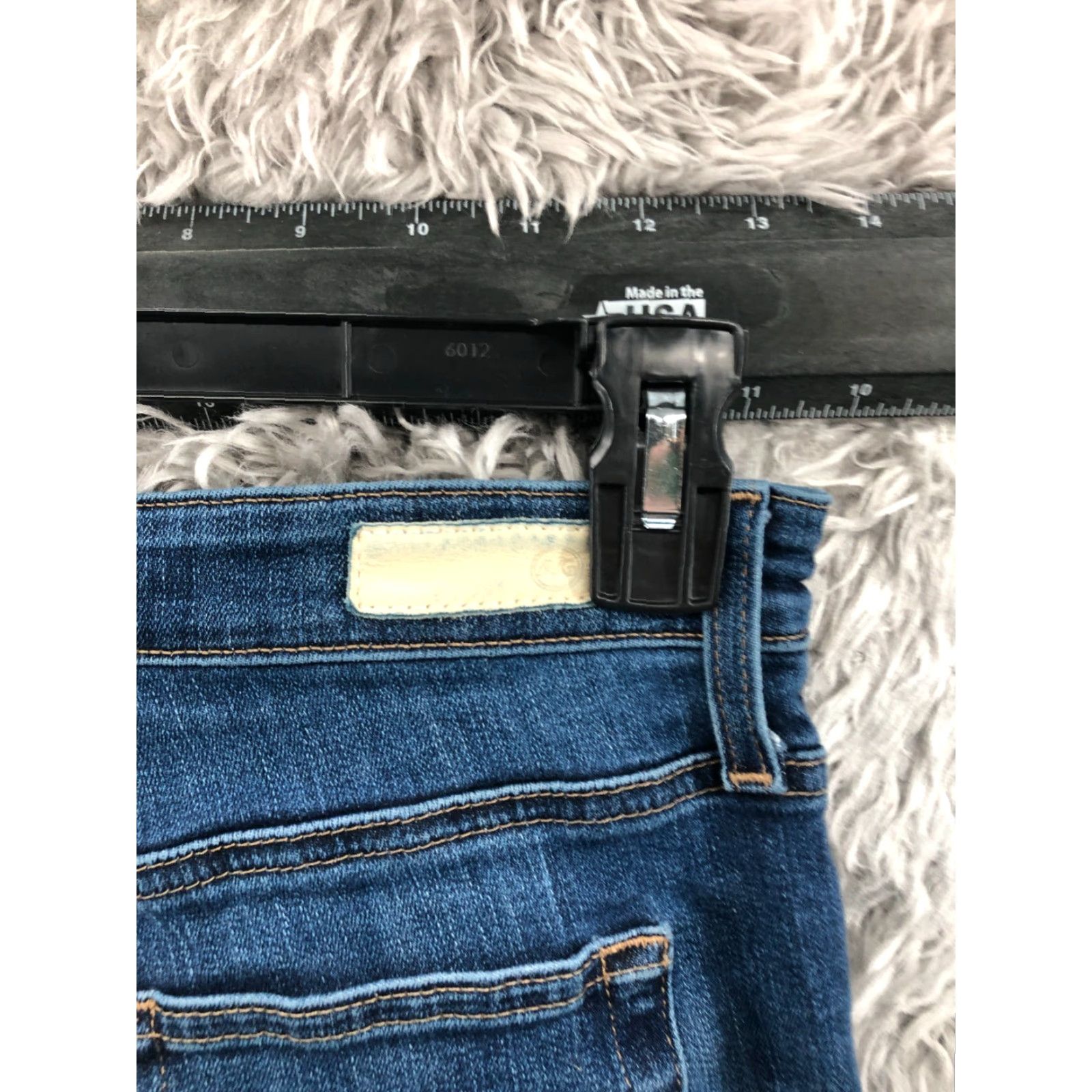 Farah AG Adriano Goldschmied The Everett AG Farrah Skinny Jeans 28 Womens Medium Wash Blue Fashion Denim Jeans Women Medium 28 Mens Girls Boys Size 28" / US 6 / IT 42 - 7 Thumbnail