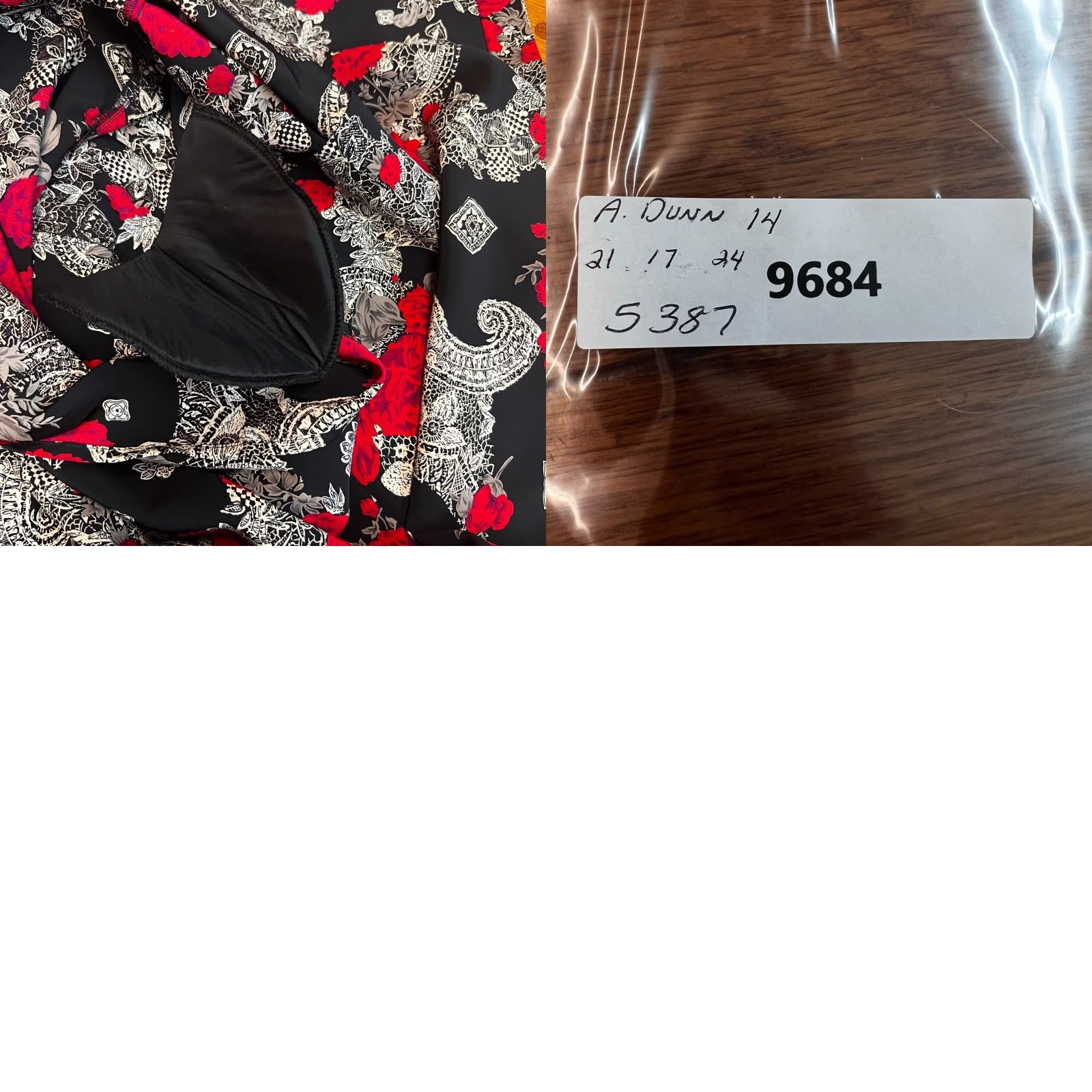 Vintage VINTAGE Alfred Dunner Floral Button Up Blouse Womens Size 14P Red Black Size XL / US 12-14 / IT 48-50 - 8 Thumbnail