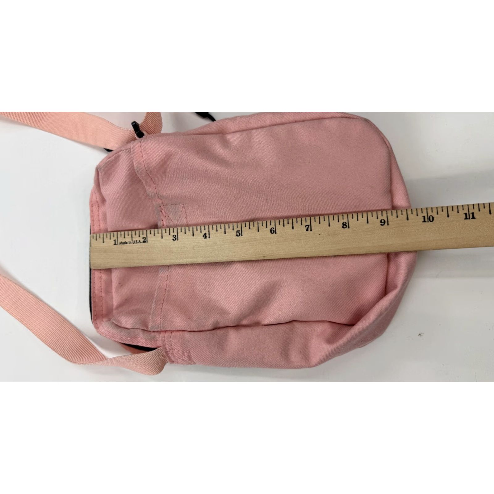 Nike Nike Crossbody Bag Small Pink Women's Zip Logo Swoosh Pockets 8in Size ONE SIZE - 5 Thumbnail