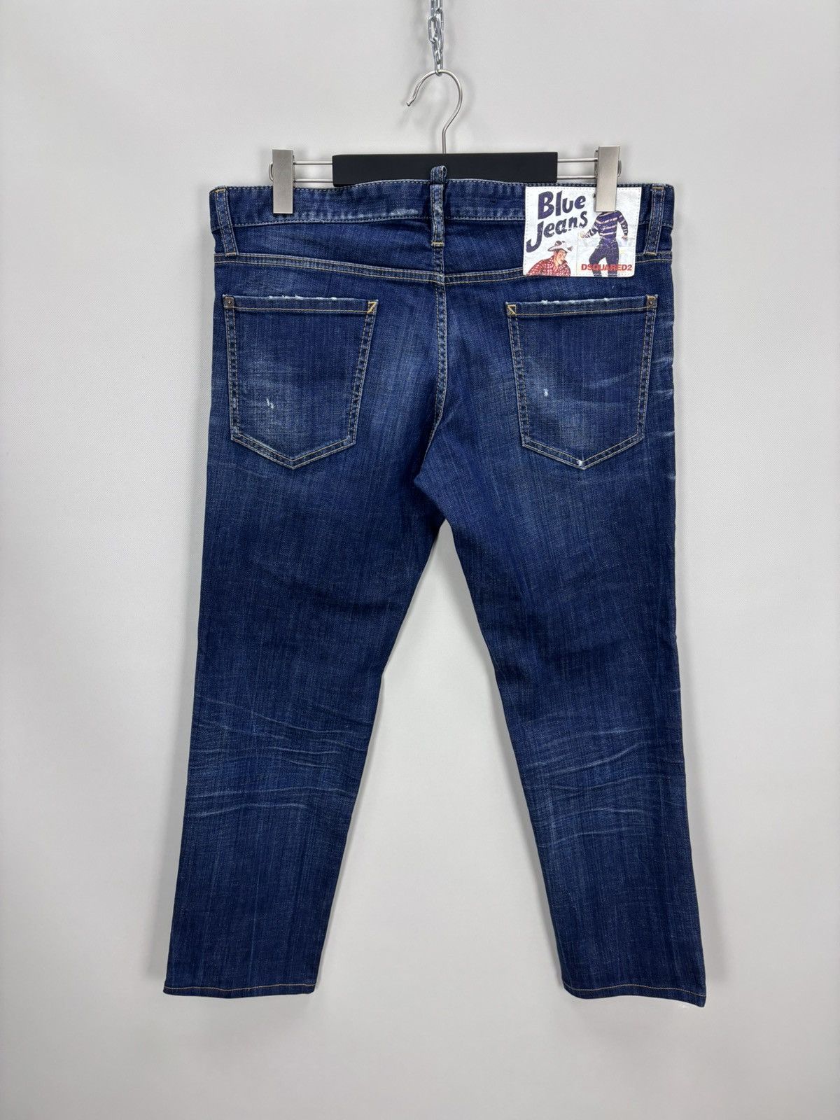 Dsquared2 Mens jeans Dsquared2 Size 52 Color Blue Size US 33 - 5 Thumbnail