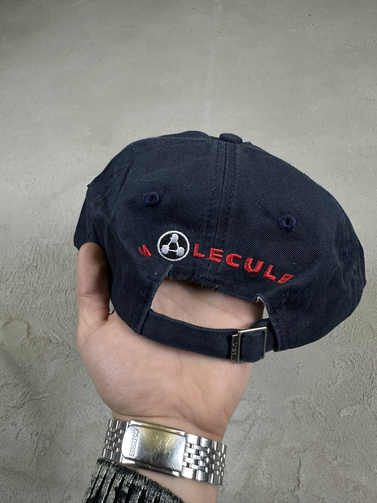 Vintage 00s Vintage Y2k Molecule Hiphop Rap Cap Size ONE SIZE - 5 Thumbnail