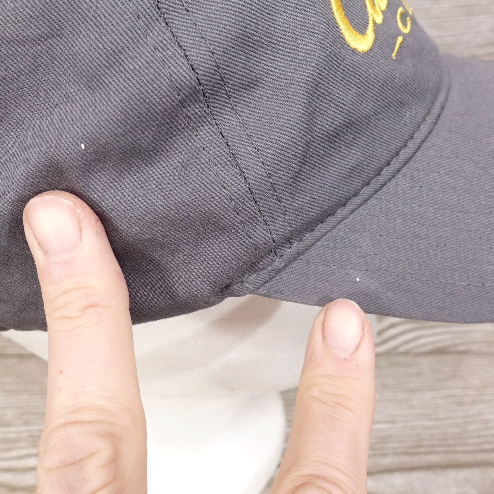 Vintage CABELA'S CLUB LOGO Grey Adjustable Strapback Baseball Hat Cap Adult One Size Unisex Cap Grey Cabela's Hat Mens Womens Boys Girls Size ONE SIZE - 7 Thumbnail