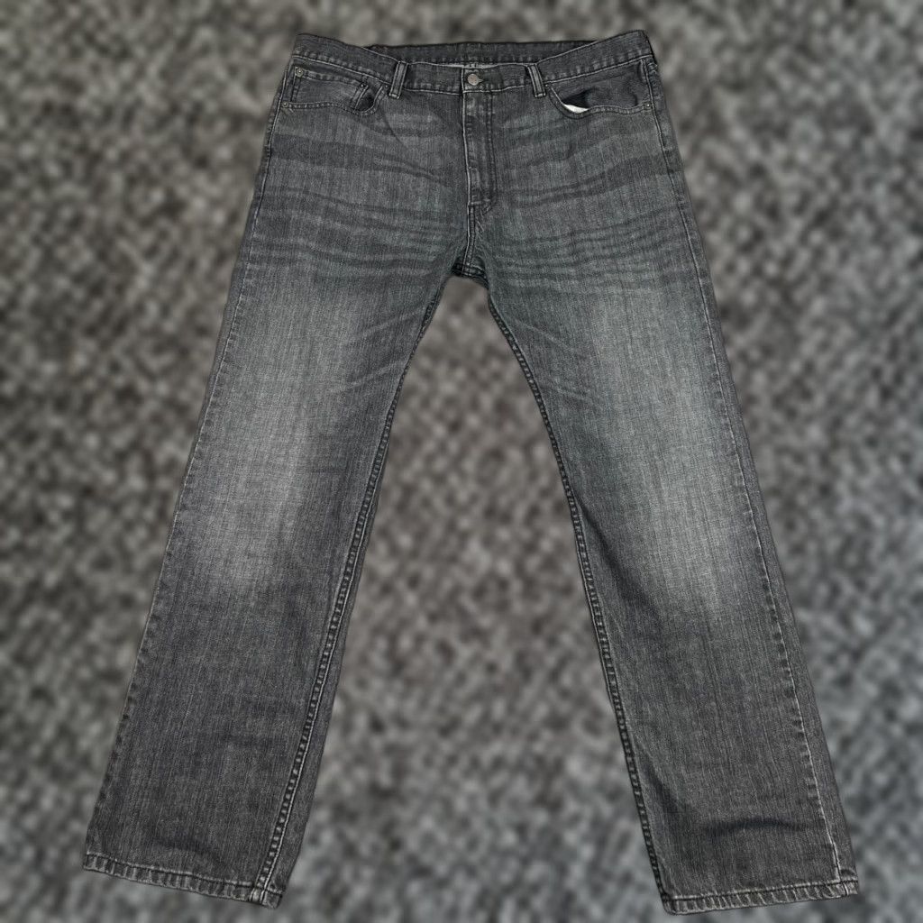 Denime VINTAGE Levis 505 Jeans Men 40x32 Straight Fit Dark Denim Casual Regular Fit Size US 40 / EU 56 - 1 Thumbnail