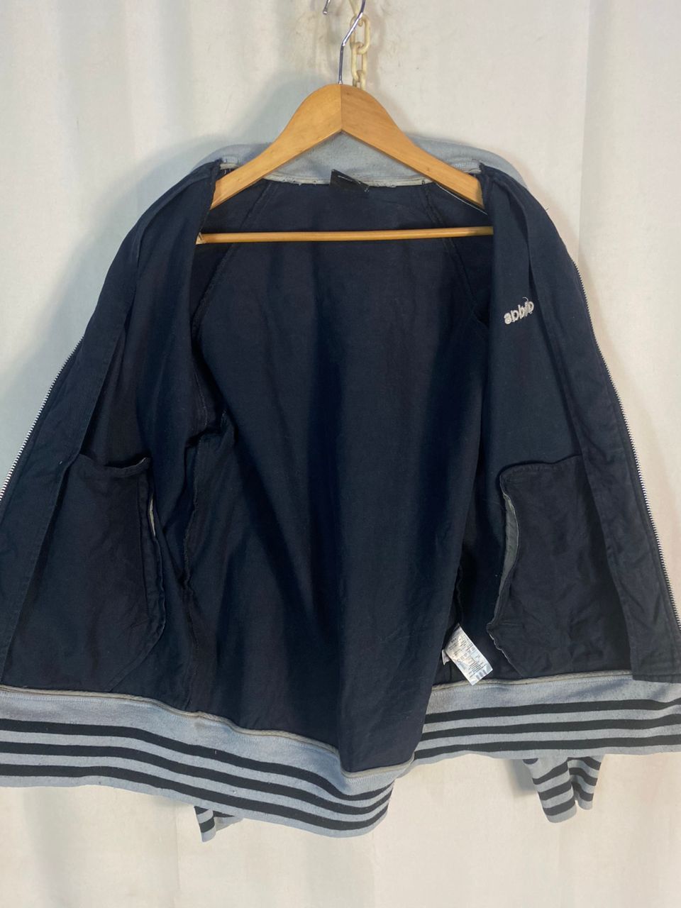 Adidas Adidas spellout zipper sweater Size US M / EU 48-50 / 2 - 7 Thumbnail