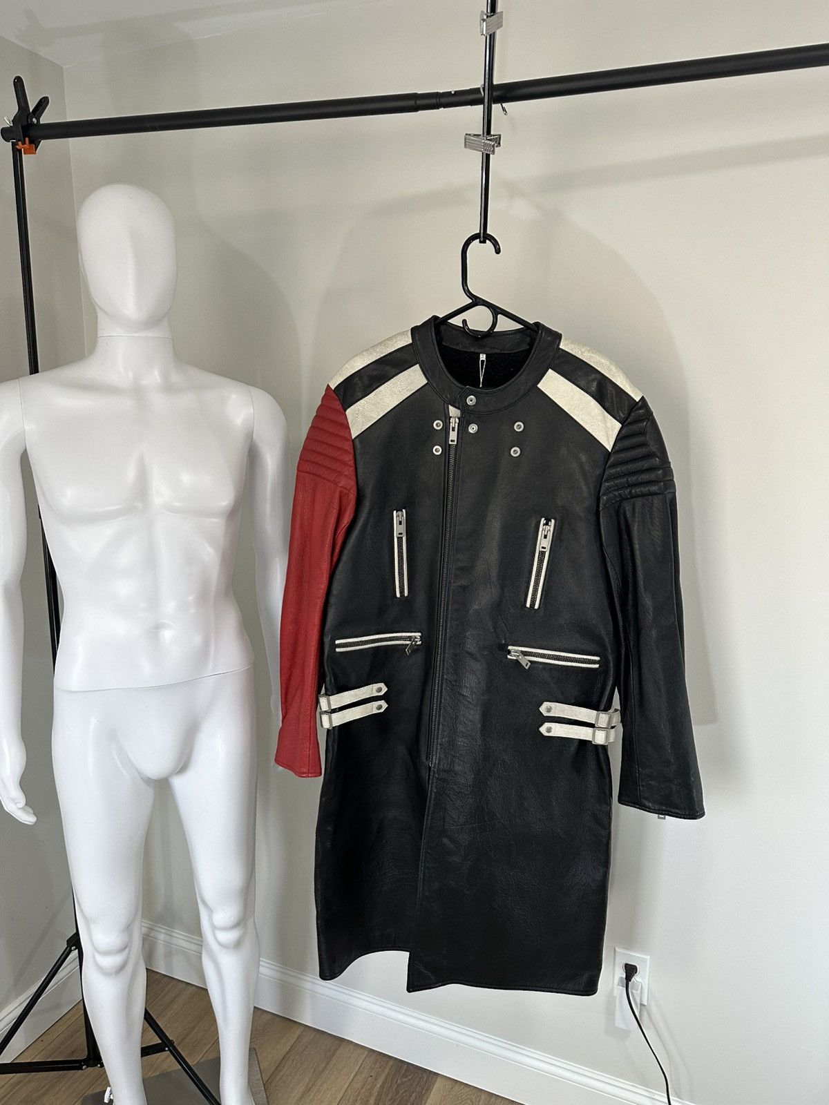 Maison Margiela Maison Margiela MM10 Runway Leather Biker Jacket Size US L / EU 52-54 / 3 - 3 Thumbnail