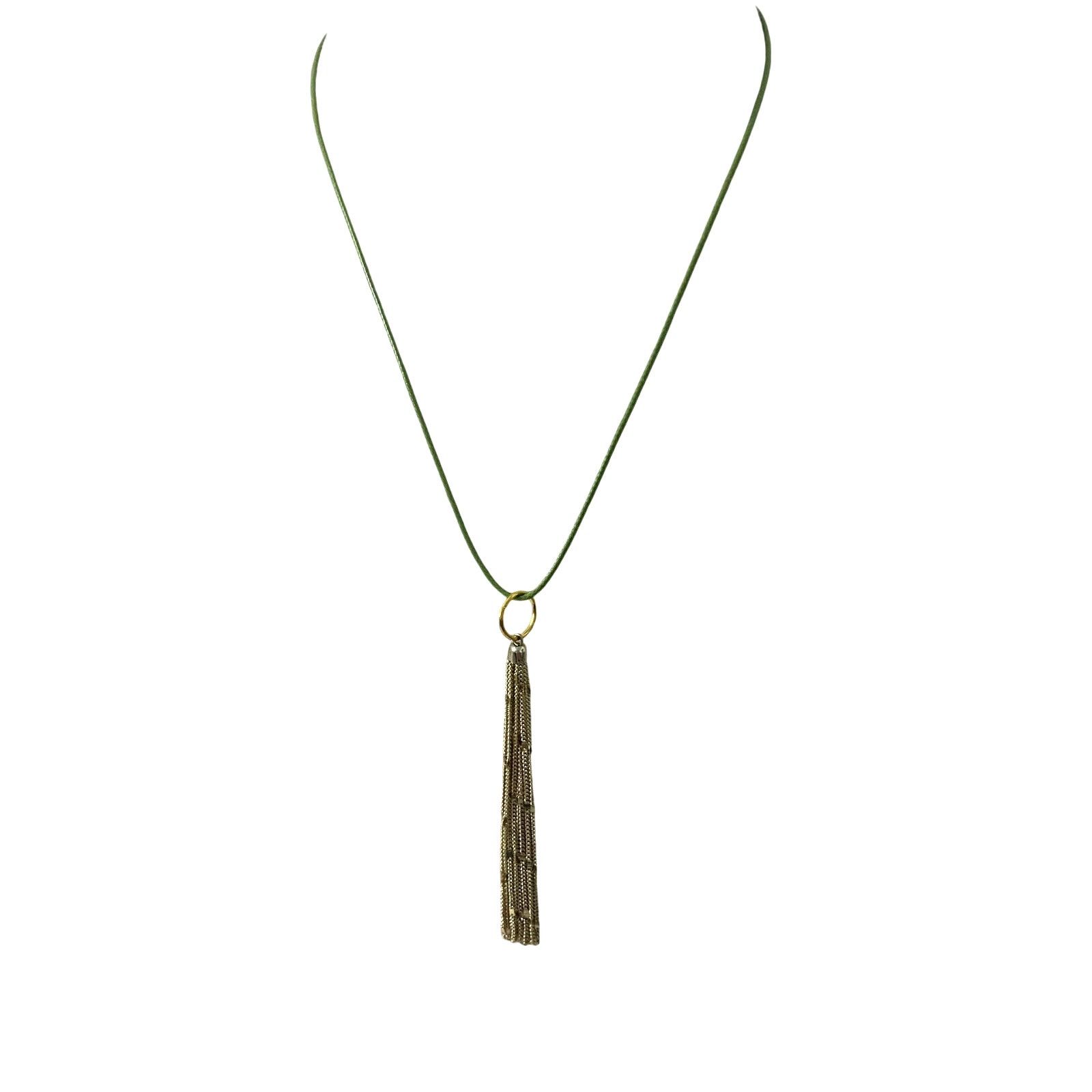 Handmade tassel necklace Size ONE SIZE - 1 Thumbnail
