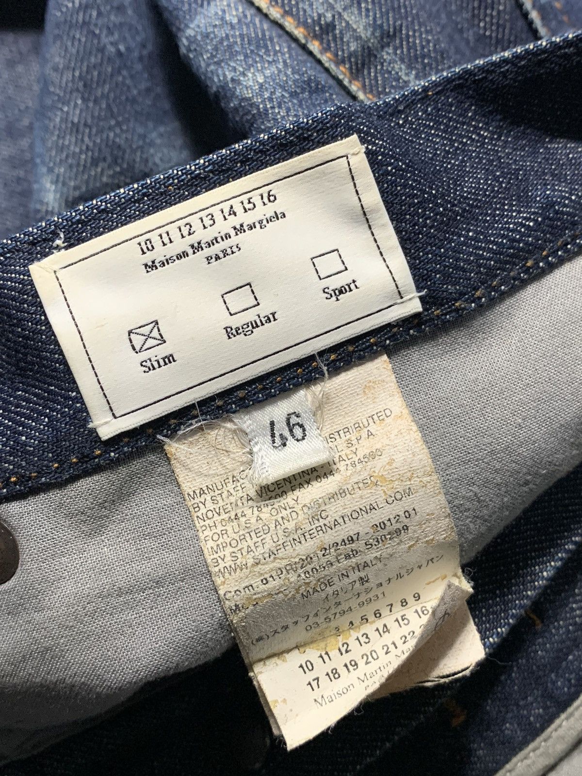Maison Margiela Maison Margiela Denim Jeans Size US 32 / EU 48 - 9 Thumbnail