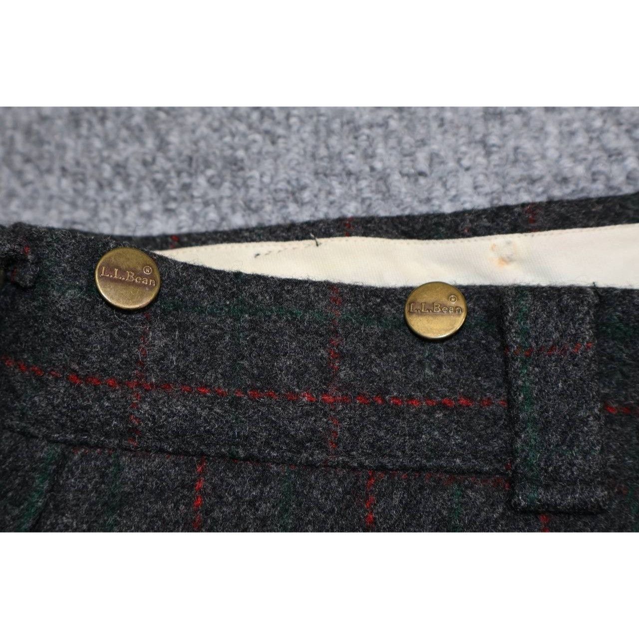 L.L. Bean Vintage 50s LL Bean Pants Mens 34x27 Wool Blend Size US 34 / EU 50 - 4 Thumbnail