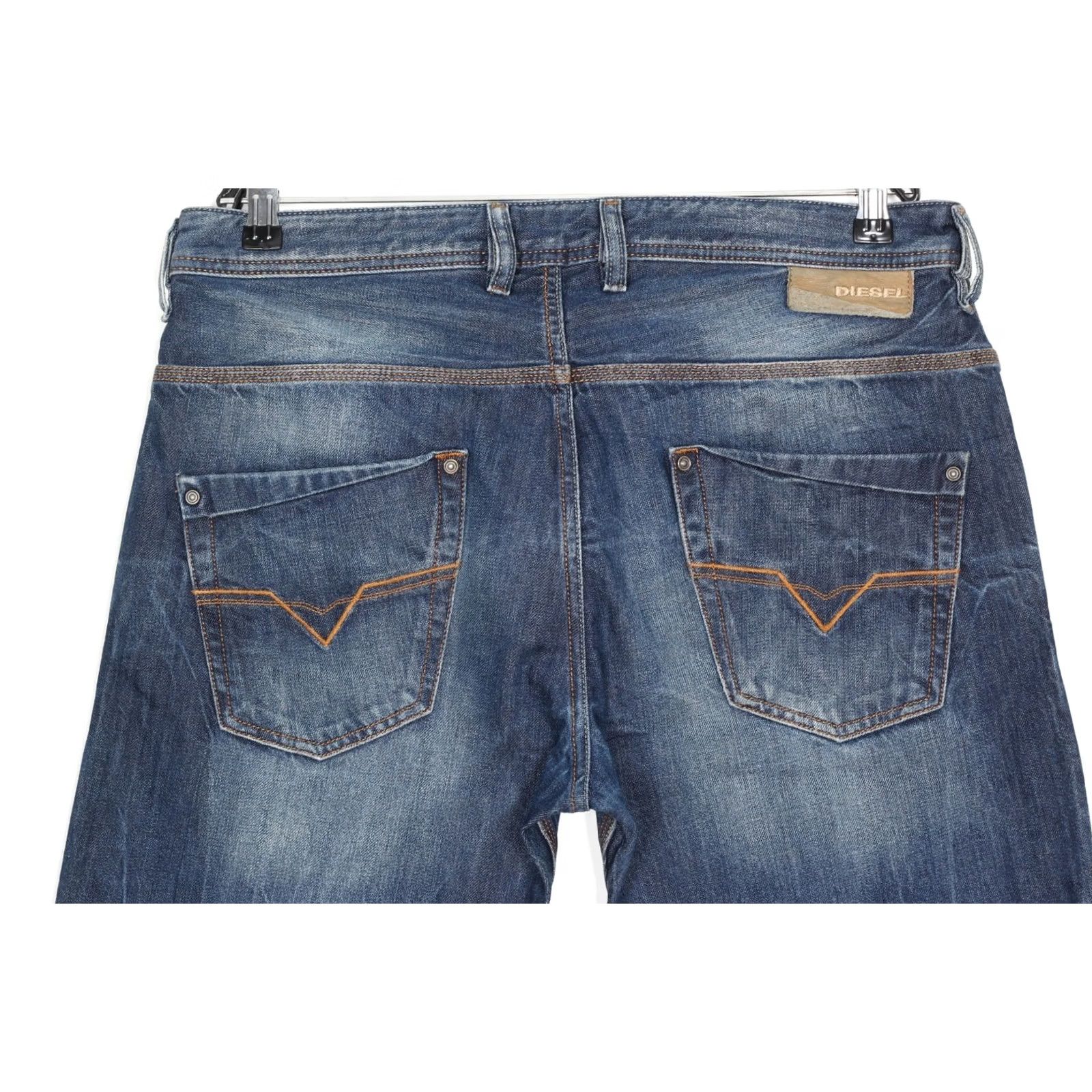 Diesel DIESEL KROOLEY 008B9 Slim Carrot Jeans Men 34 W34 L32 DZ8320 Jeans Men's 34 Slim Carrot Denim Blue KD DZ8320 Size US 34 / EU 50 - 4 Thumbnail