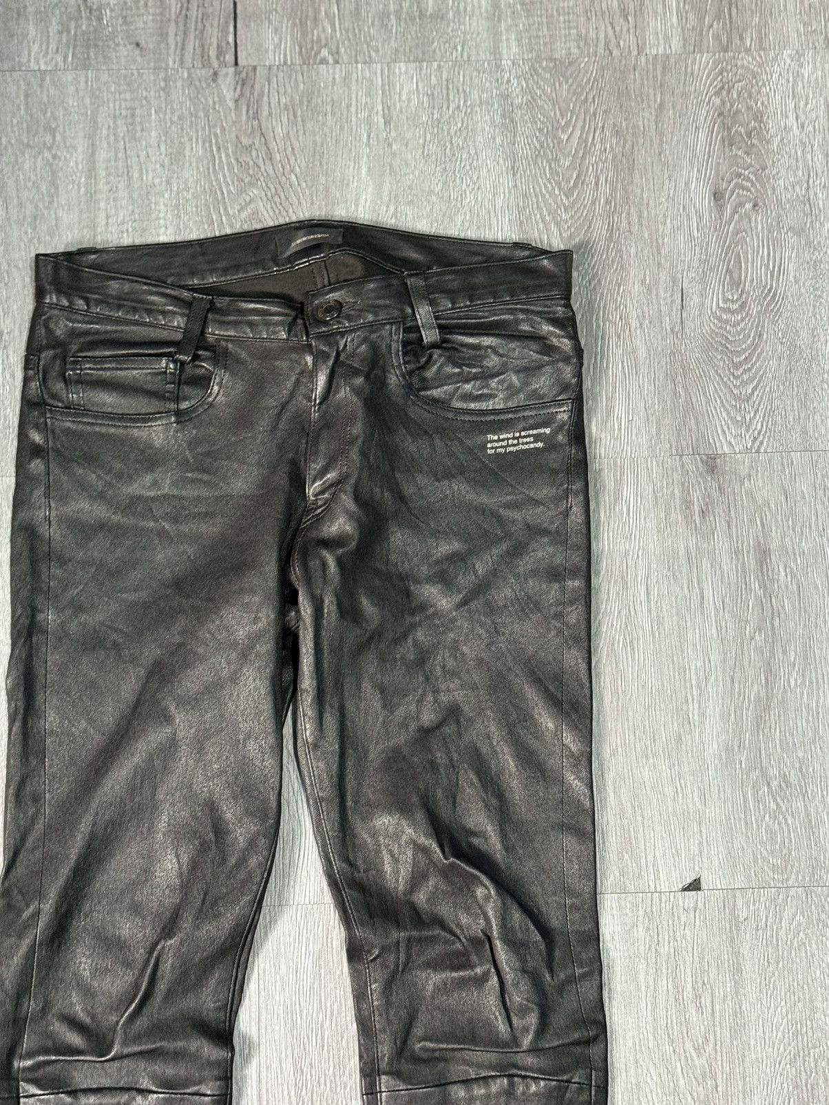 Undercover UNDERCOVER ISM 14SS Lamb Leather Pants Size US 31 - 2 Thumbnail