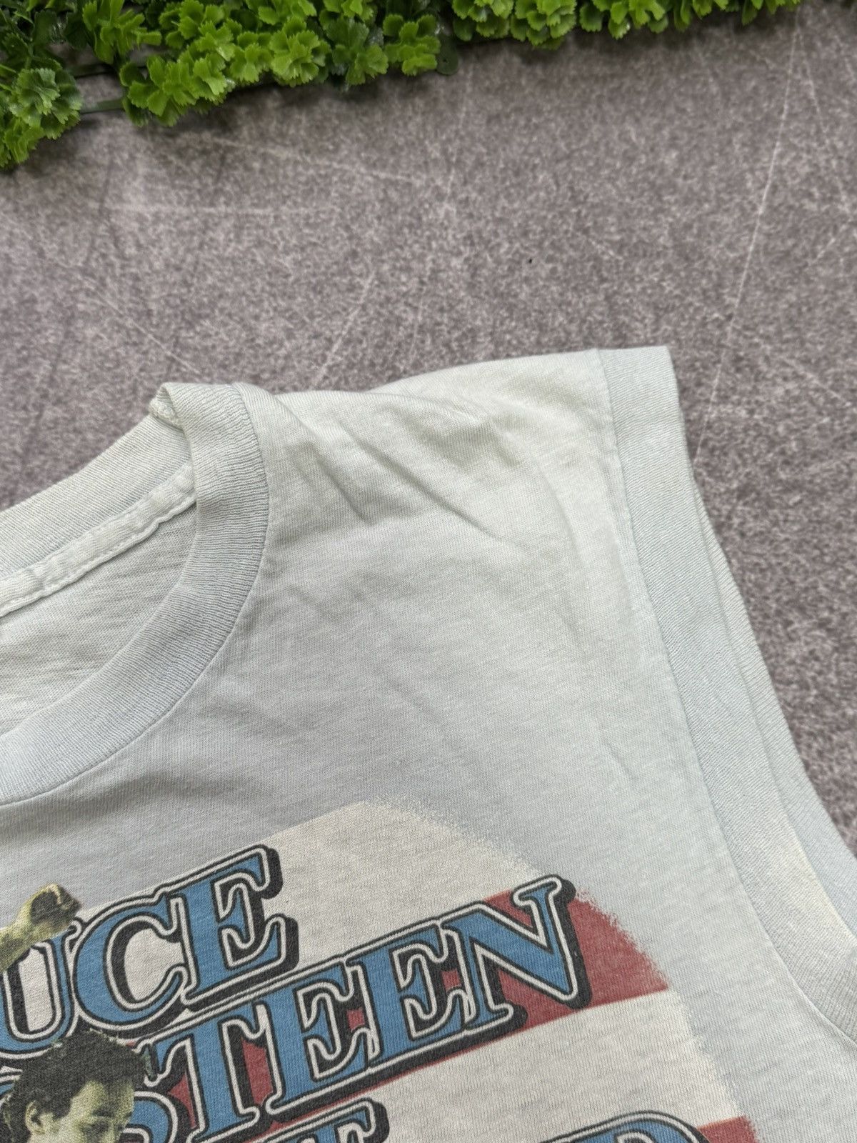 Band Tees Vintage 1984 Bruce Springsteen (Bob Dylan Rolling Stones) Size US M / EU 48-50 / 2 - 6 Thumbnail