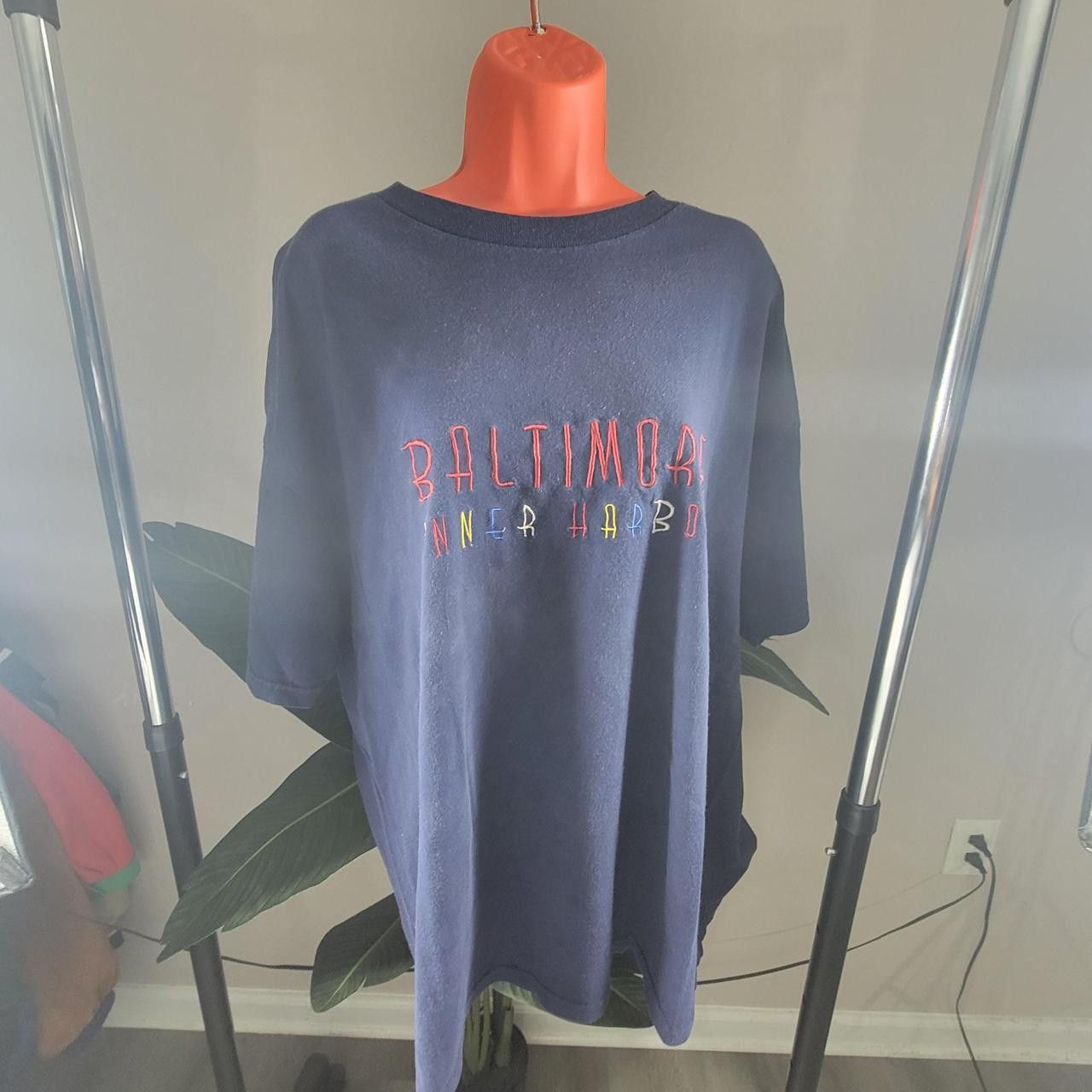 Other vintage Baltimore Orioles Maryland embroidered navy blue tee Size US XL / EU 56 / 4 - 5 Thumbnail