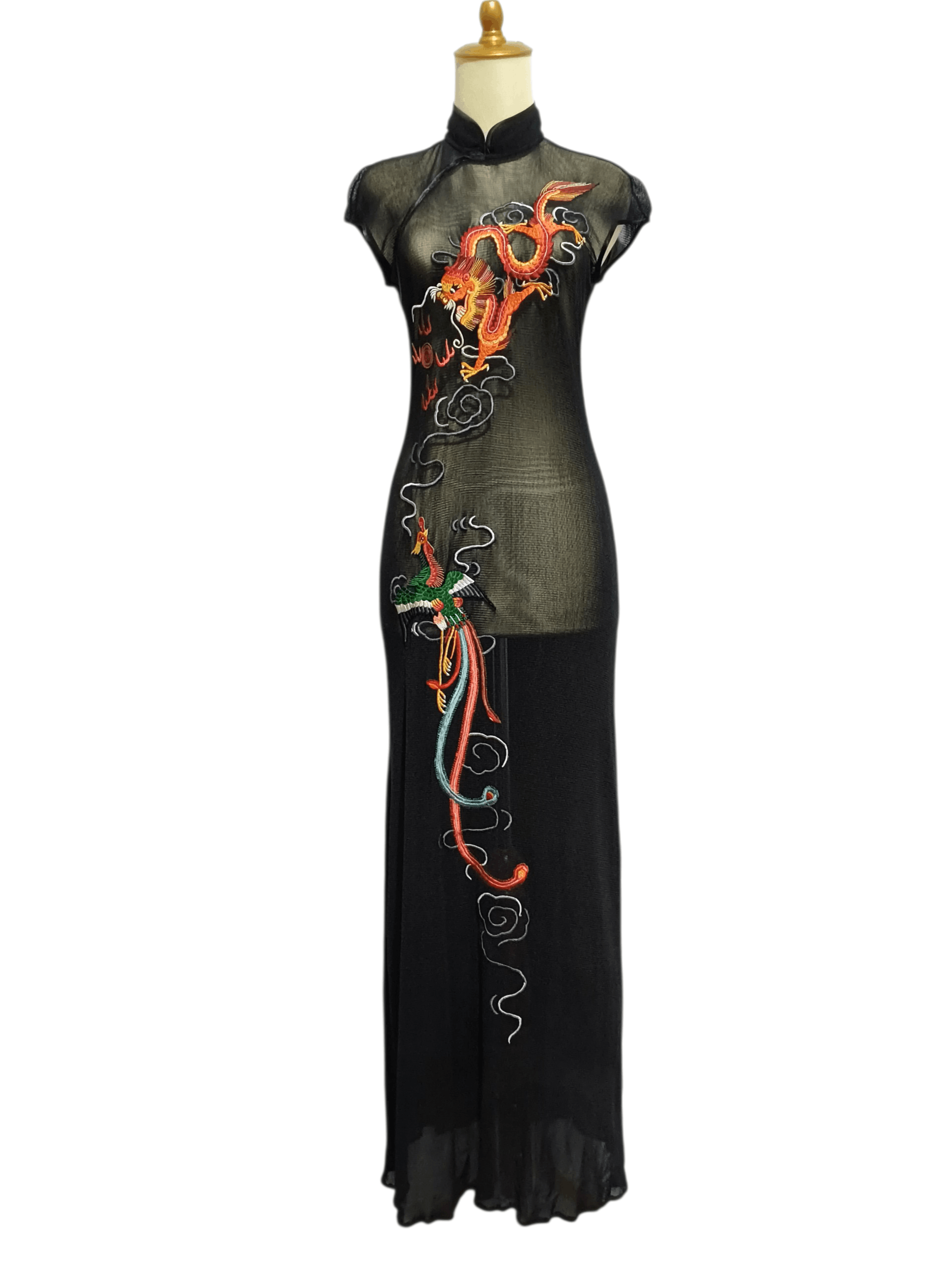 Vivienne Tam ❌SOLD❌🔥ARCHIVED🔥RUNAWAY 97 DRAGON AND PHOENIX EMBROIDERY Size S / US 4 / IT 40 - 2 Thumbnail
