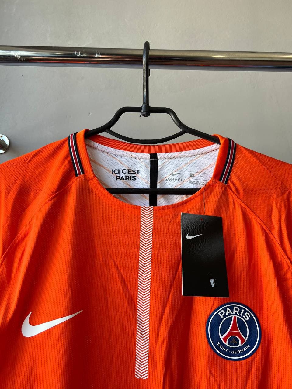 Nike NEW! 2018/19 PSG PARIS SAINT GERMAIN PLAYER ISSUED JERSEY Size US XL / EU 56 / 4 - 4 Thumbnail