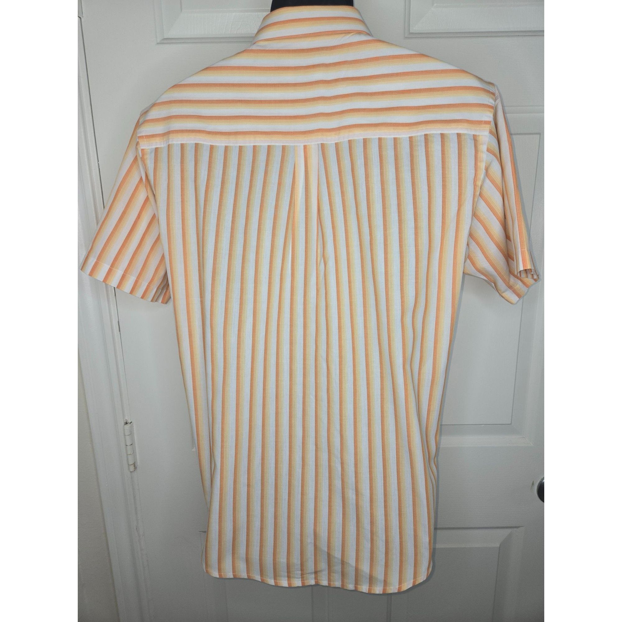 Other Giorgio Ebenni Mens Short Sleeve Striped Shirt Medium Size US M / EU 48-50 / 2 - 5 Thumbnail