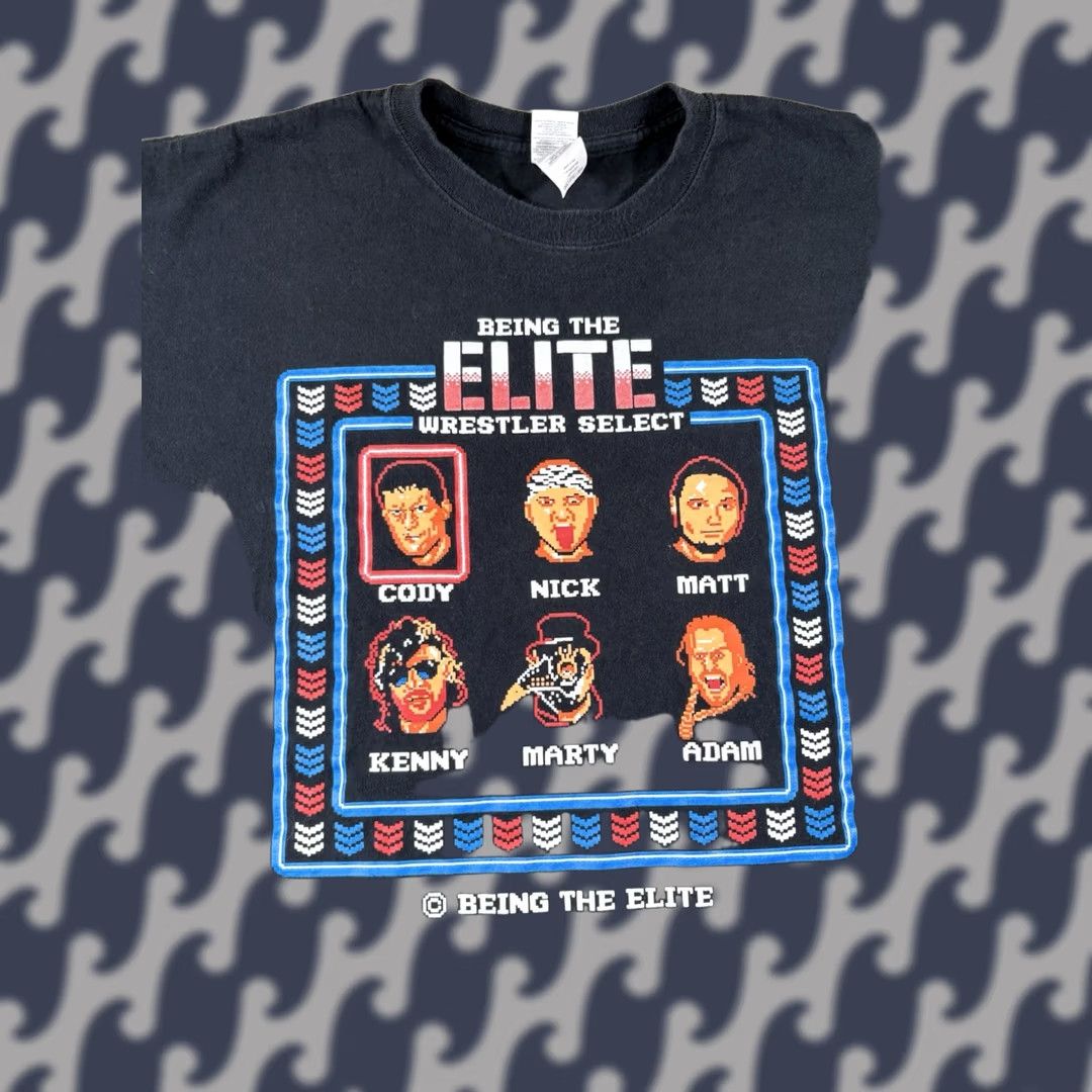 Gildan Being The Elite Wrestler Select Graphic Tee Gildan Black Shirt 2XL Mens Funny Size US XXL / EU 58 / 5 - 1 Thumbnail