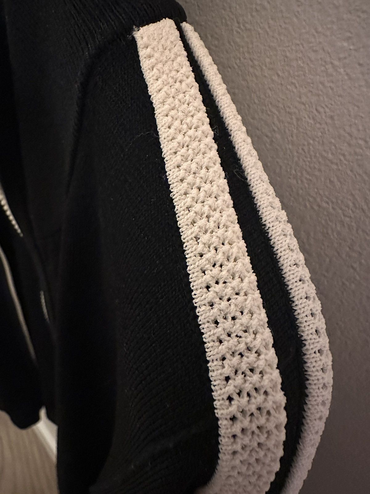 COS Contrast-Stripe Knitted Track Jacket