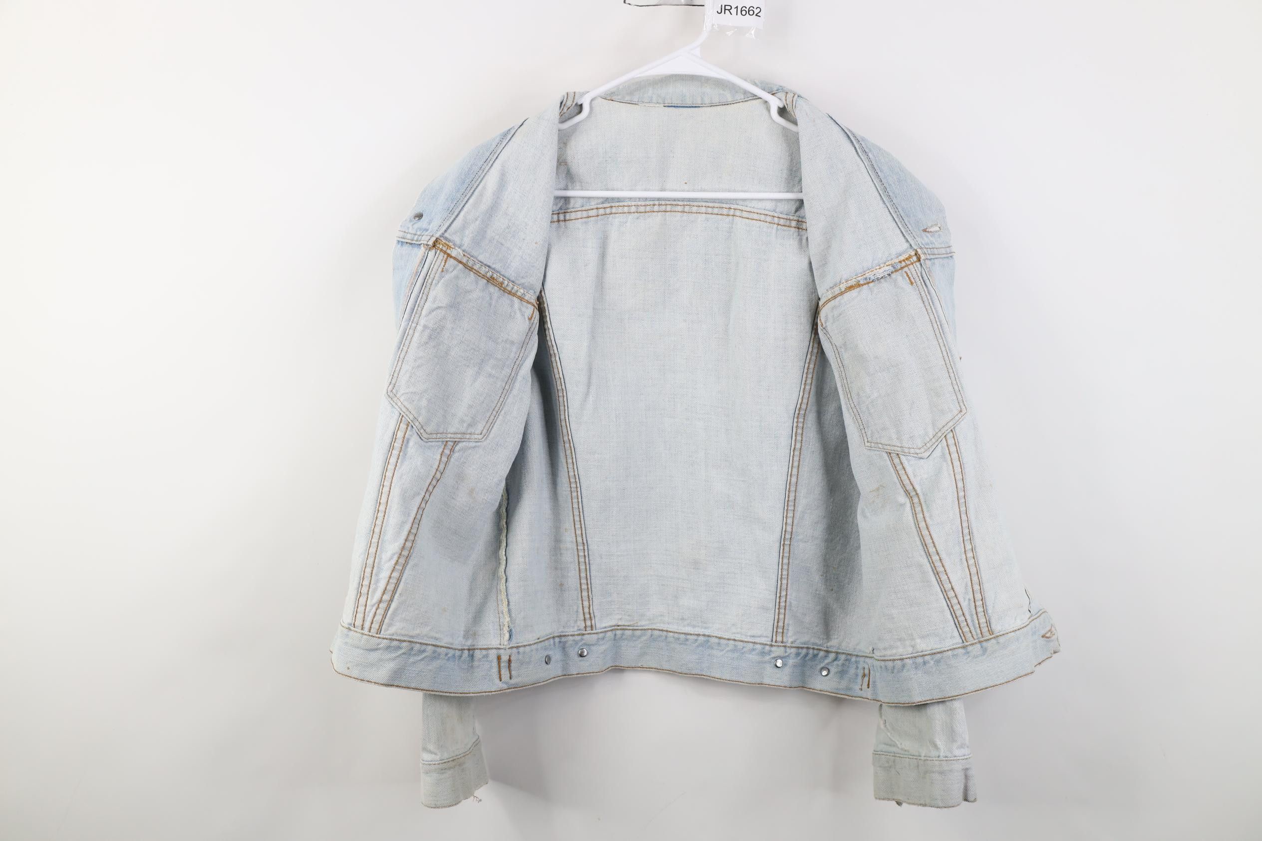 Vintage Vintage 70s Streetwear Denim Jean Trucker Jacket Blue USA Size US M / EU 48-50 / 2 - 13 Thumbnail