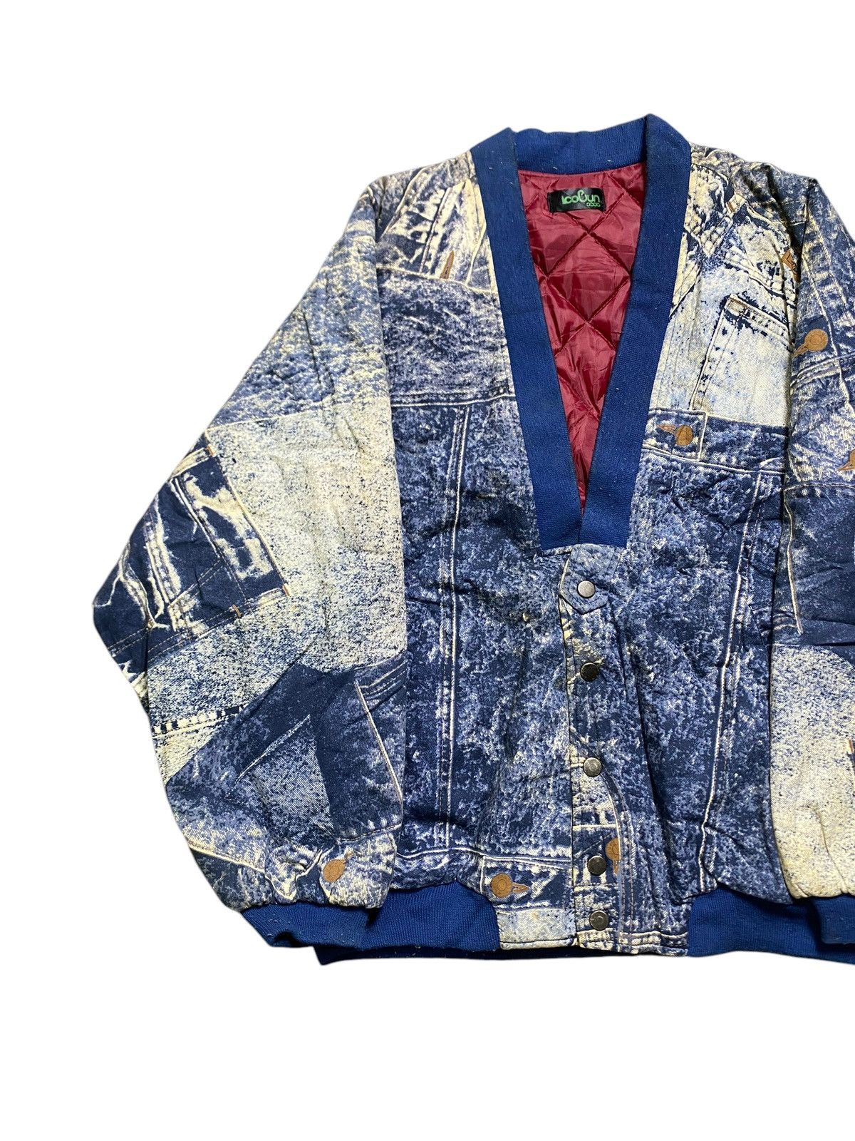 Vintage VINTAGE JAPANESE BRAND JACKET DENIM DESIGN Size US XL / EU 56 / 4 - 5 Thumbnail