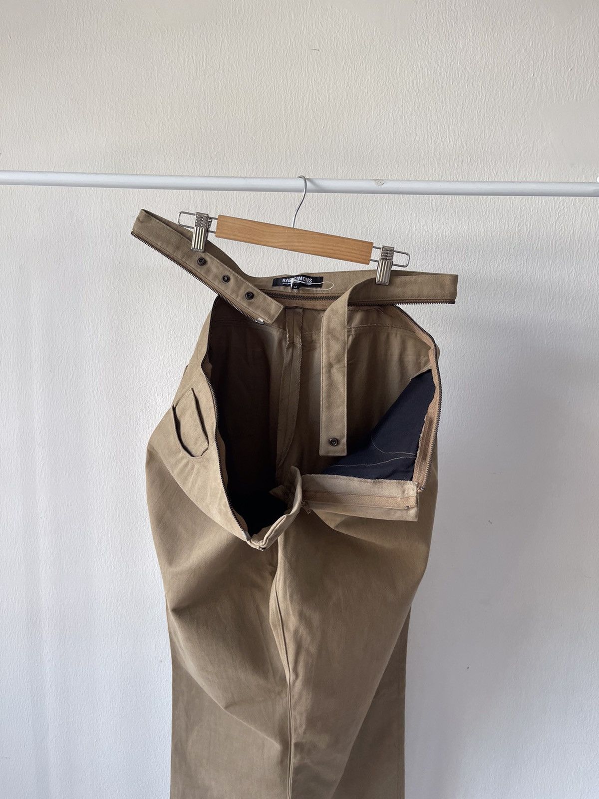 Raf Simons Rare Deadstock A/W 2002-2003 Raf Simons Zipwaist Pants Size US 34 / EU 50 - 11 Thumbnail