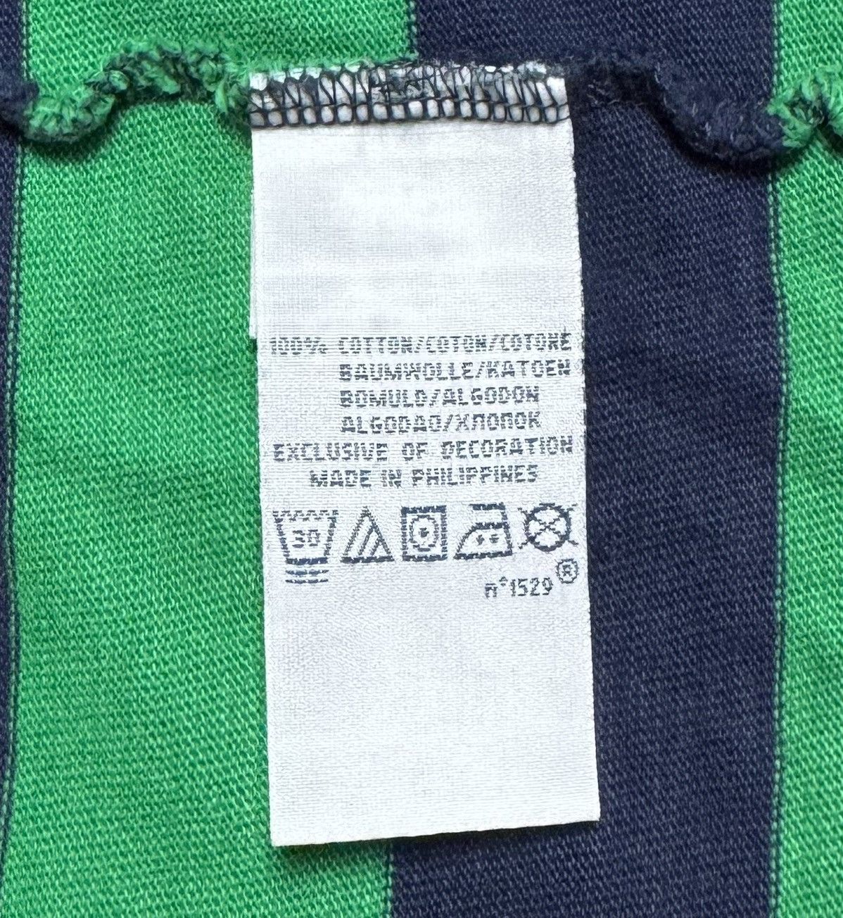 Polo Ralph Lauren Polo Ralph Lauren Class RL Claude Striped Rugby Polo Shirt Size US XXL / EU 58 / 5 - 13 Thumbnail